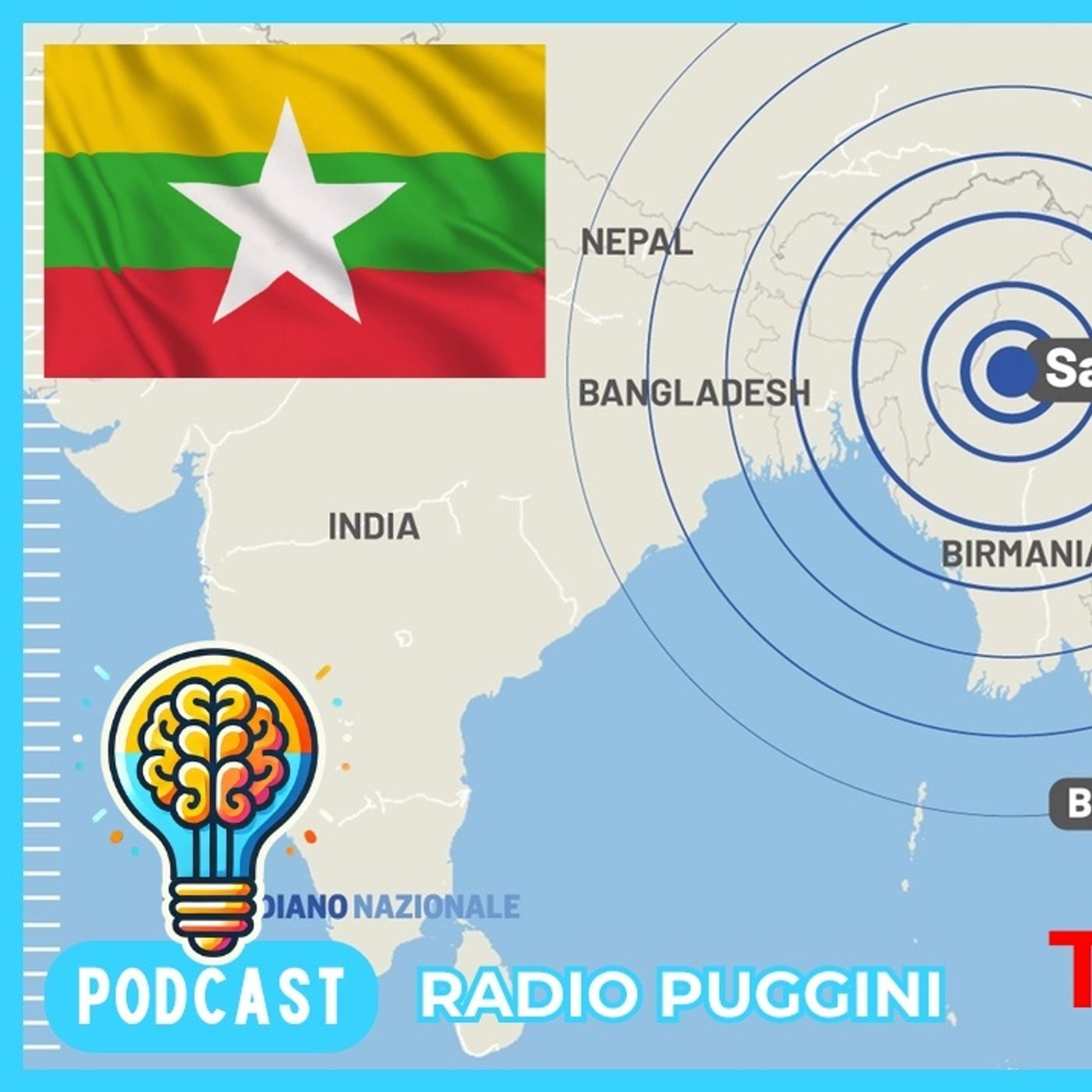 Terremoto 7.7 M in Birmania | Primi Aggiornamenti a Radio Puggini 28.03.2025 episode artwork