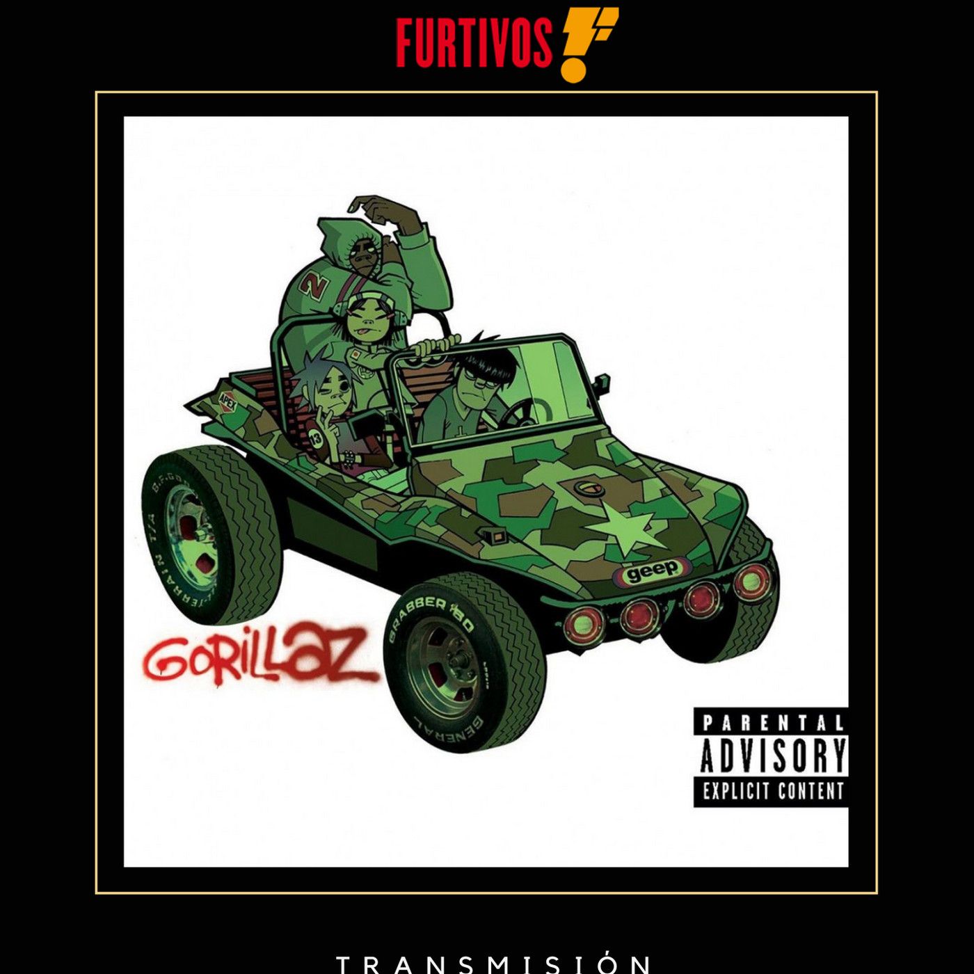 Gorillaz album. episode artwork
