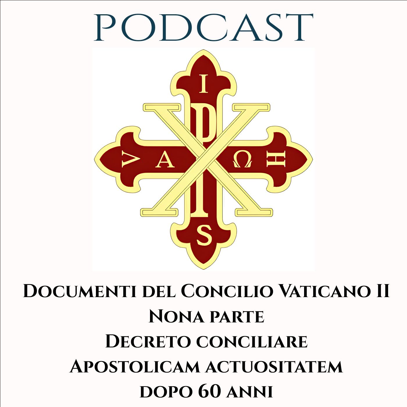 PODCAST 3-35 DOCUMENTI DEL CONCILIO ECUMENICO VATICANO II - NONA PARTE: APOSTOLICAM ACTUOSITATEM