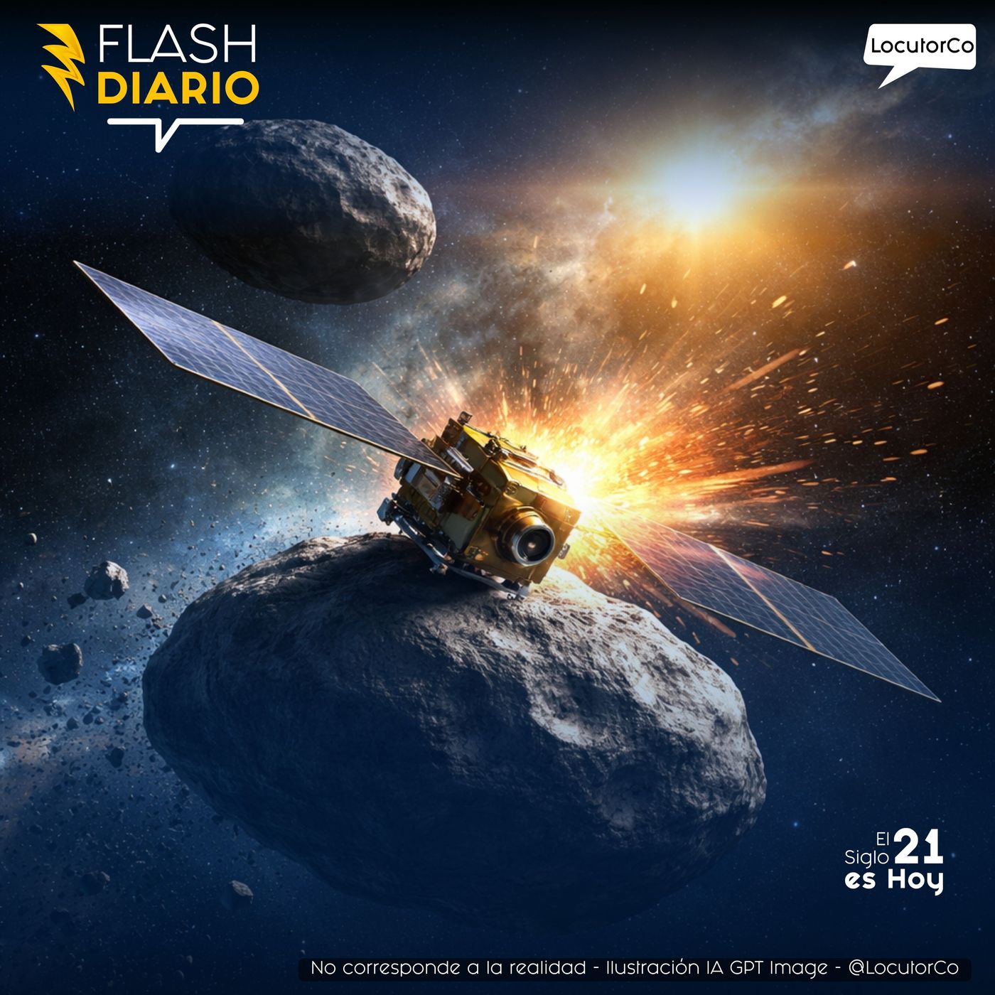 El día que empujamos un asteroide