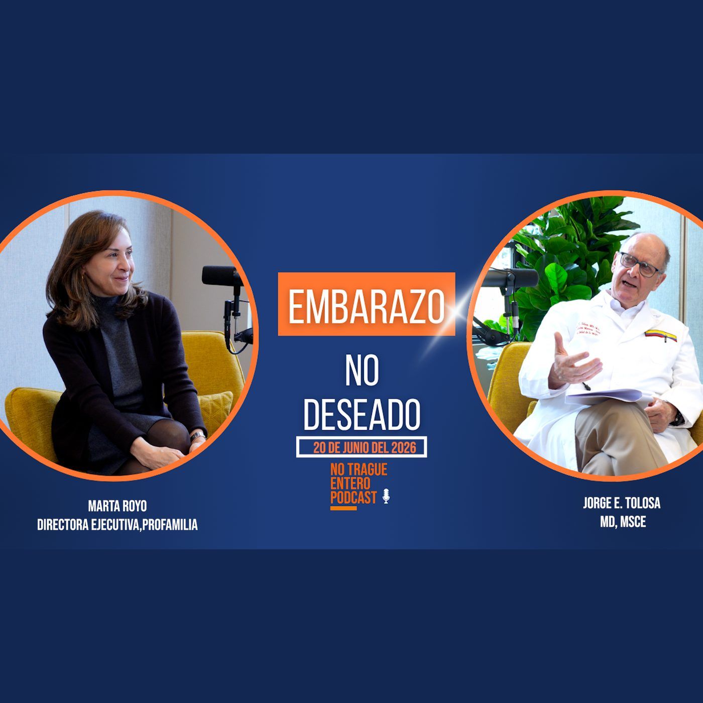 Portada de No Trague Entero Podcast