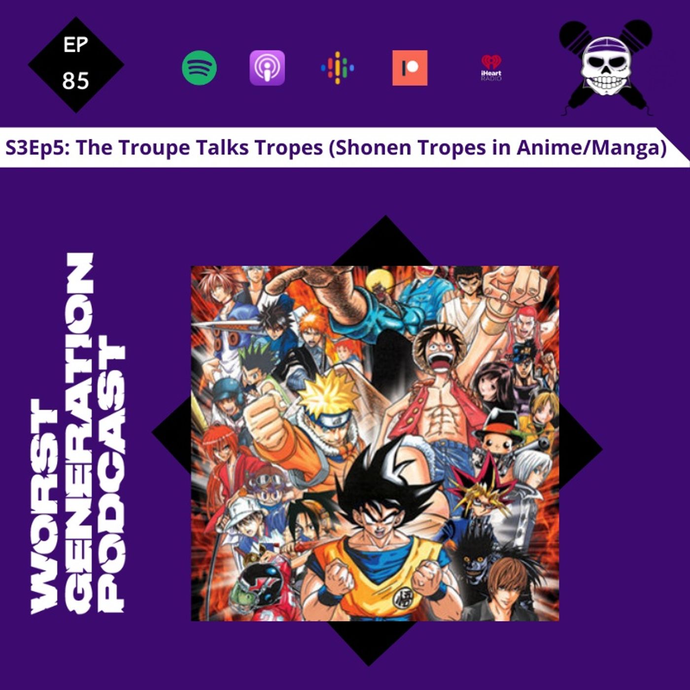 The Troupe Talks Tropes (Shonen Tropes of Anime and Manga)