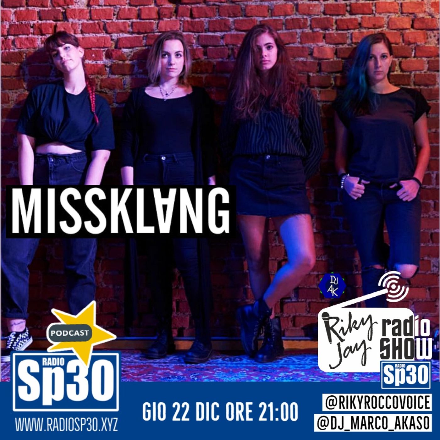 RikyJay Radio Show - ST.4 N.13 - ospiti Missklang episode artwork