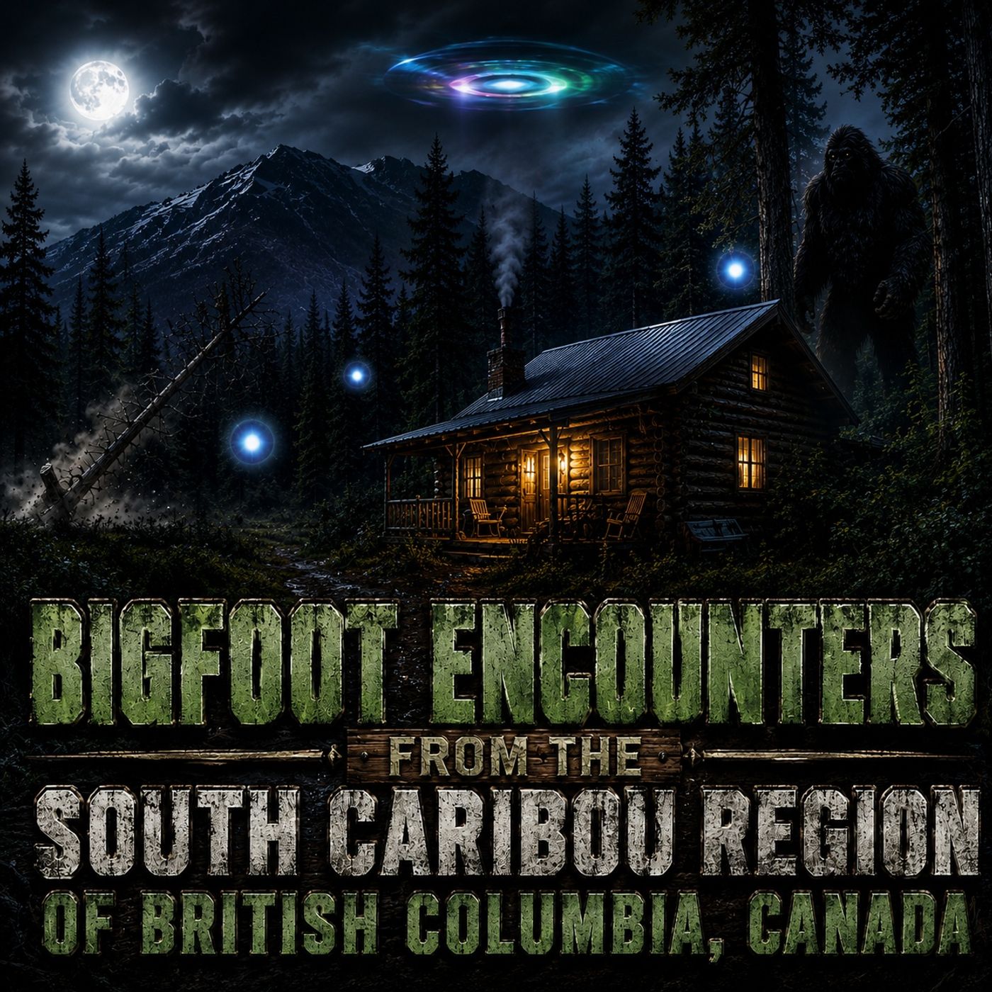 BIGFOOT ENCOUNTERS FROM THE SOUTH CARIBOU REGION OF BRITISH COLUMBIA CANADA | BIGFOOT AT THE CABIN