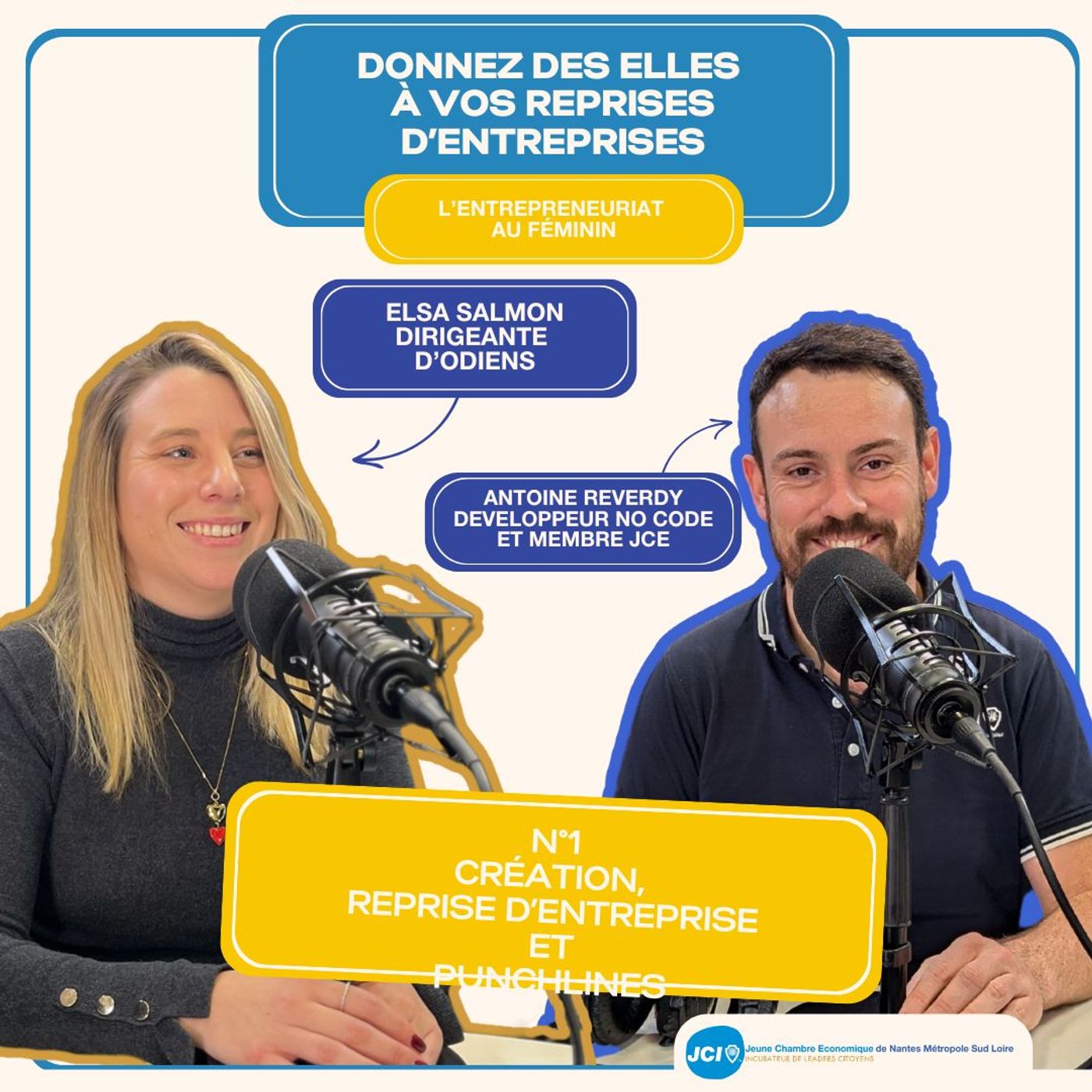 Création, reprise d'entreprise et punchlines - Elsa Salmon episode artwork