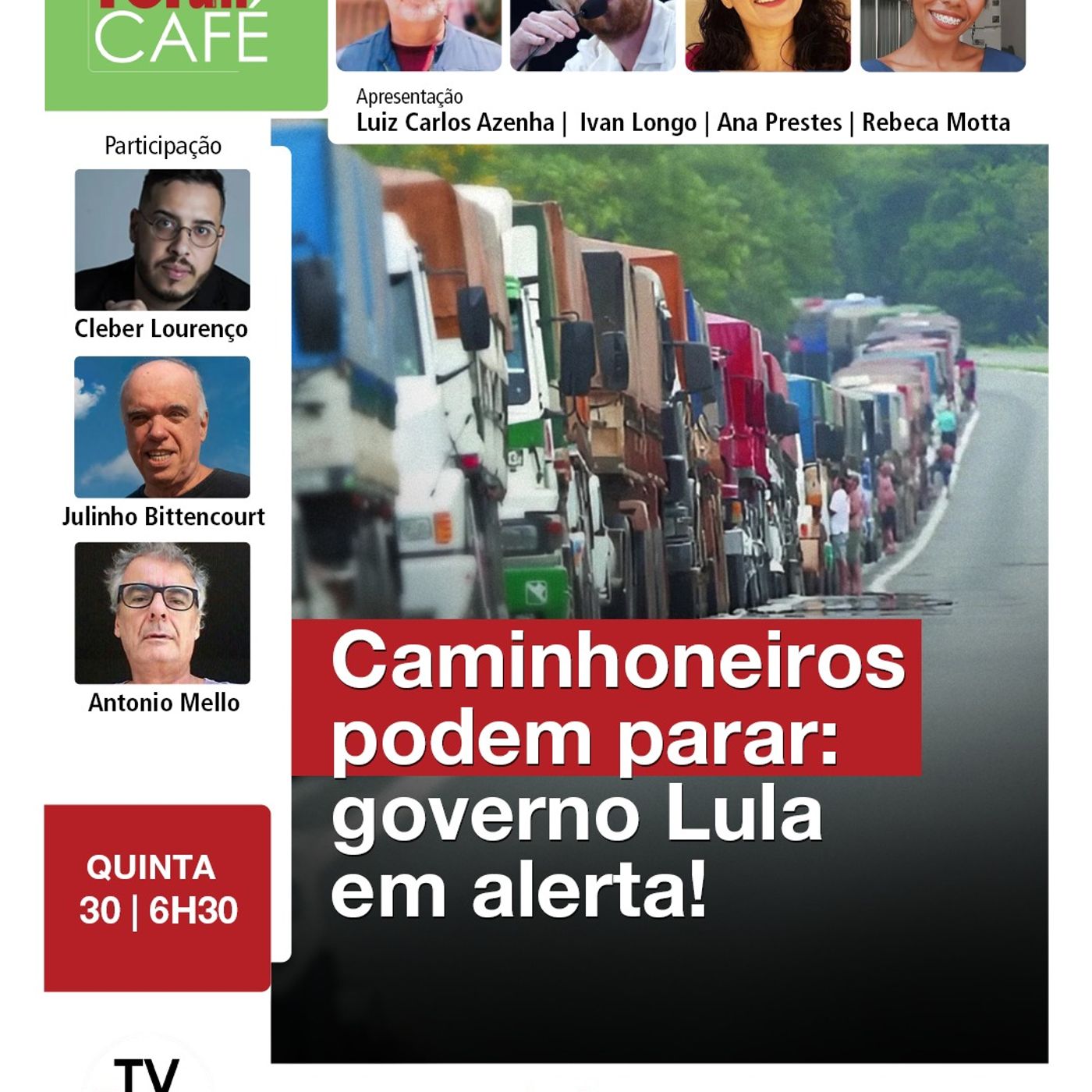 Caminhoneiros podem parar: governo Lula em alerta | Selic sobe 1%: 13,25%