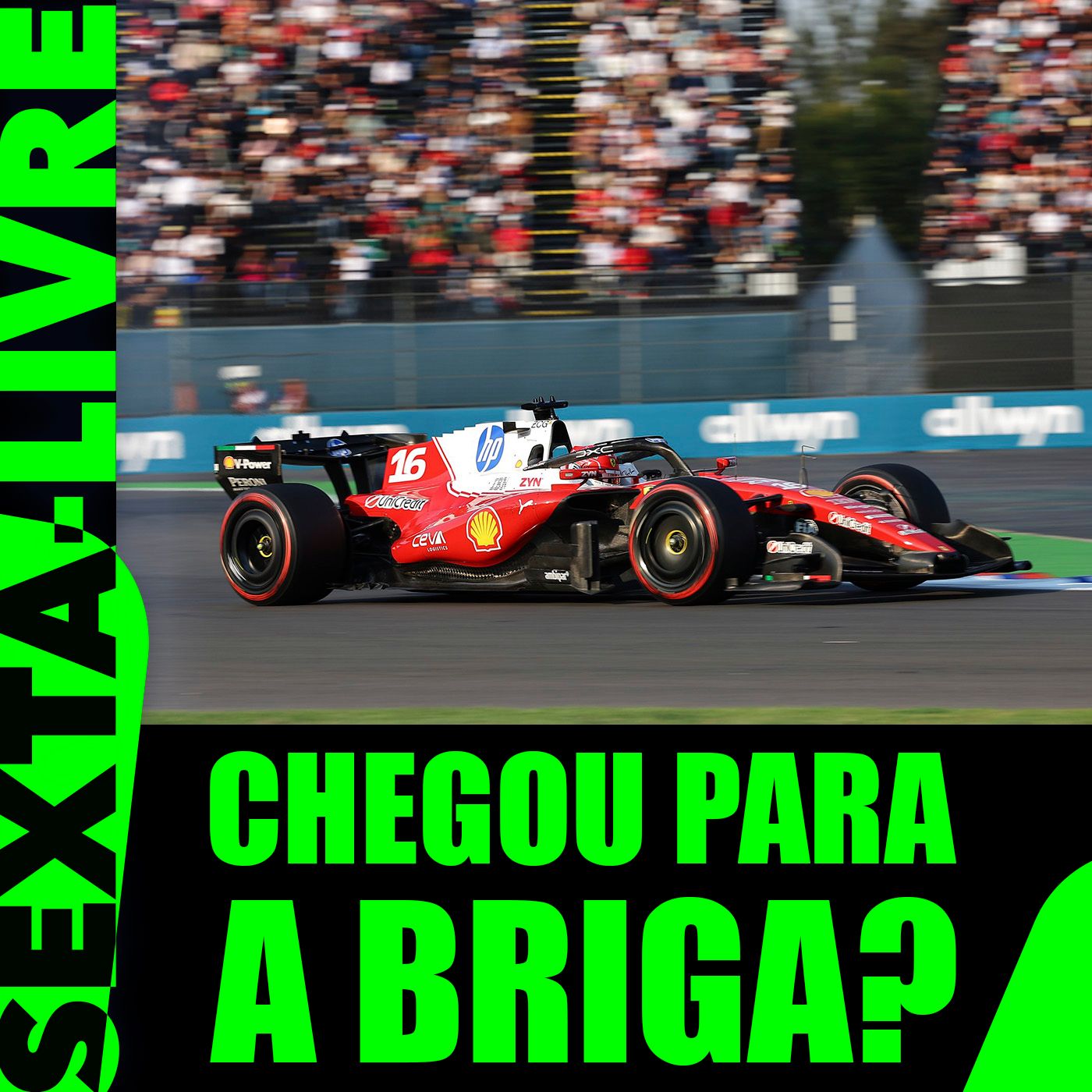 Leclerc domina sexta mexicana, Max e Lawson se estranham e Bortoleto com problemas + Nelsinho Piquet
