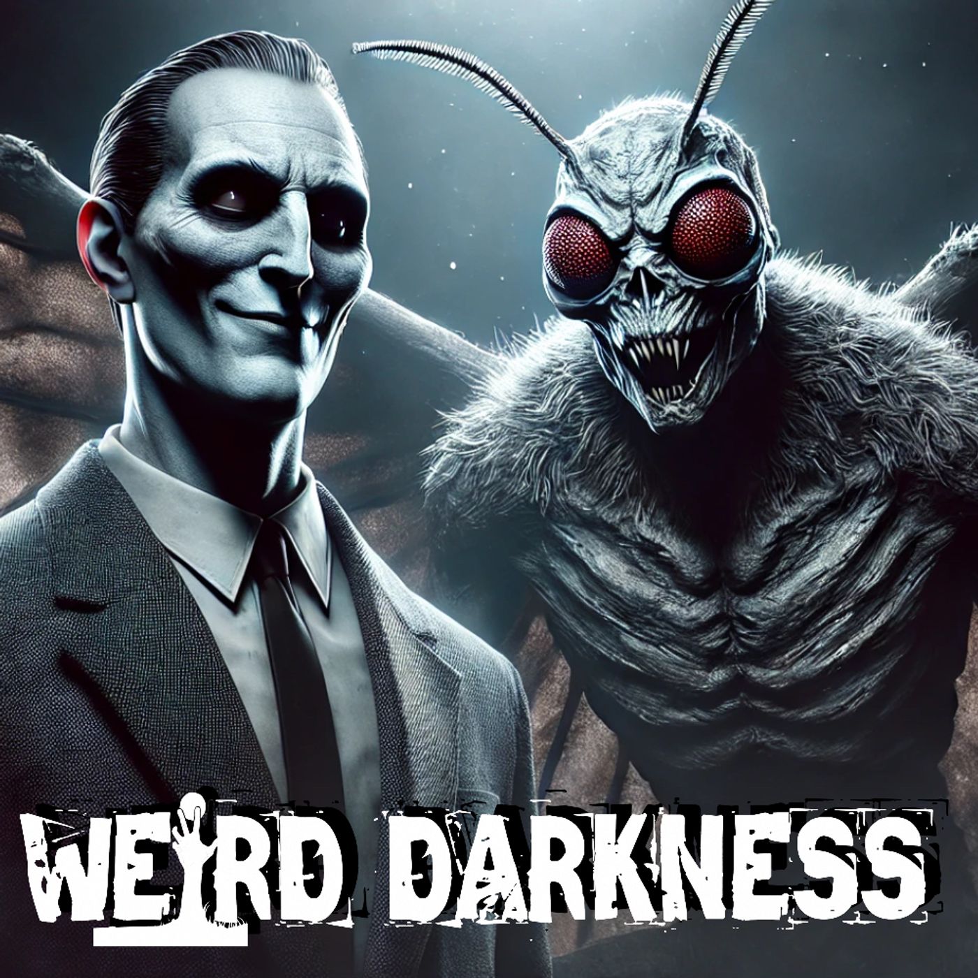 “INDRID COLD: THE GRINNING MAN” and More Terrifying, True Stories! #WeirdDarkness #Darkives
