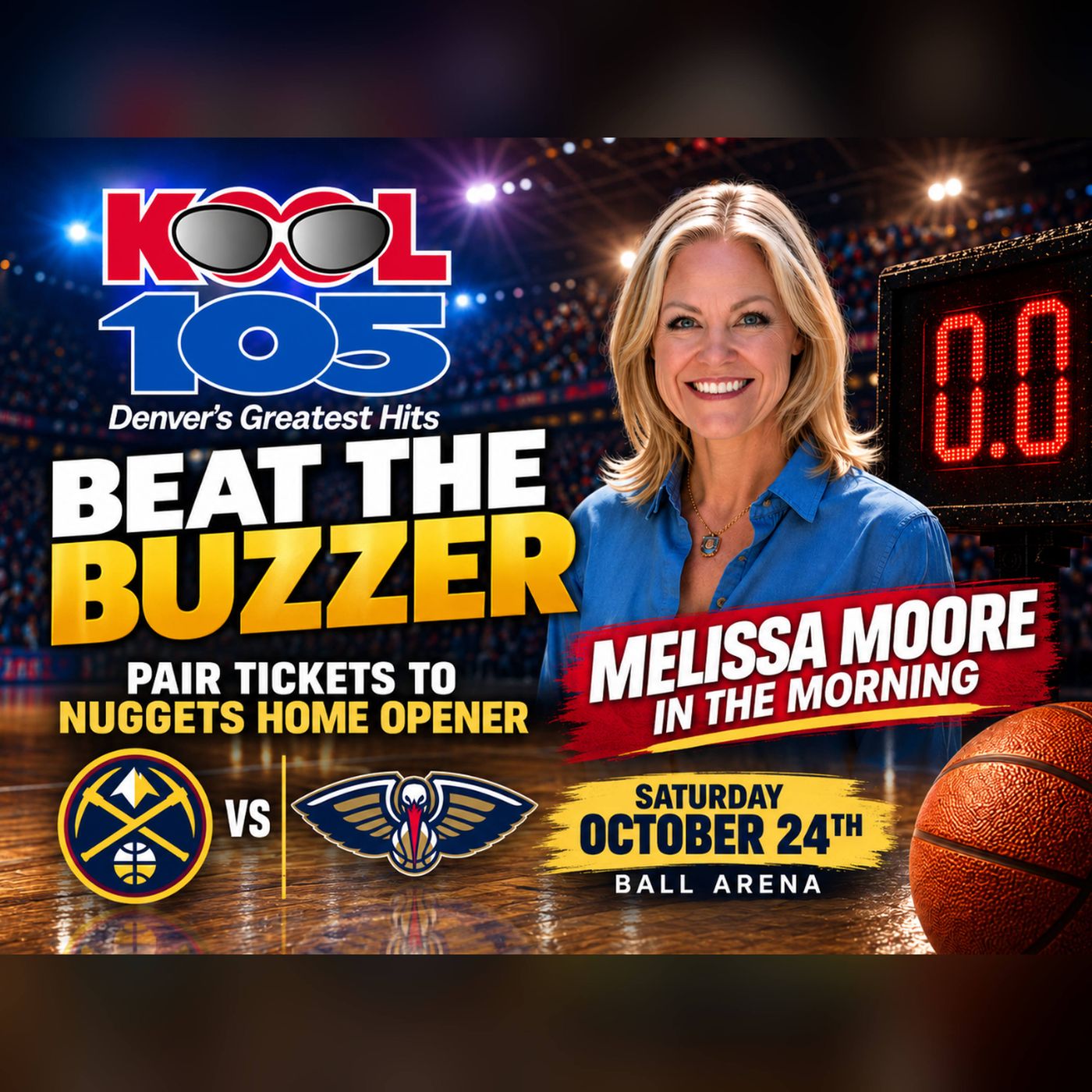 Beat The Buzzer Returns For Tickets To The Nuggets Home Opener episode artwork