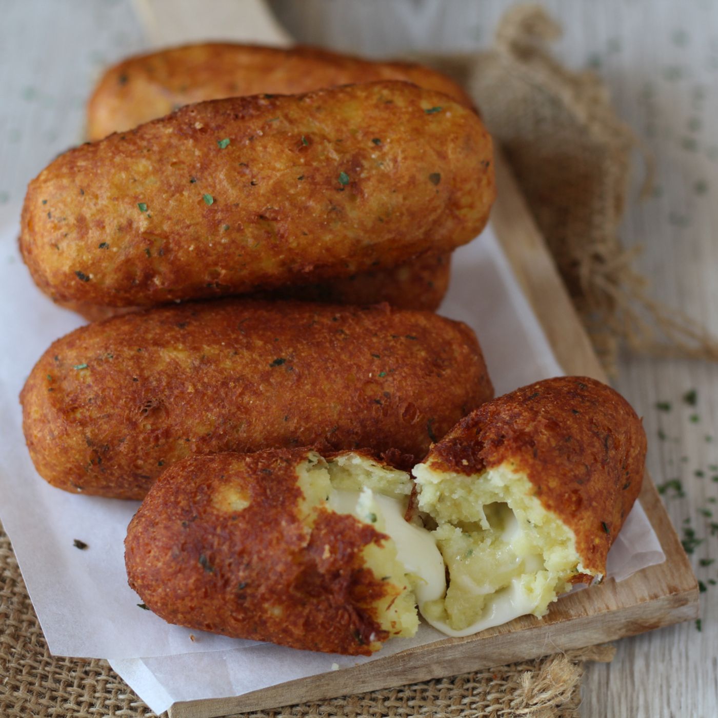 Panzarotti napoletani senza panatura
