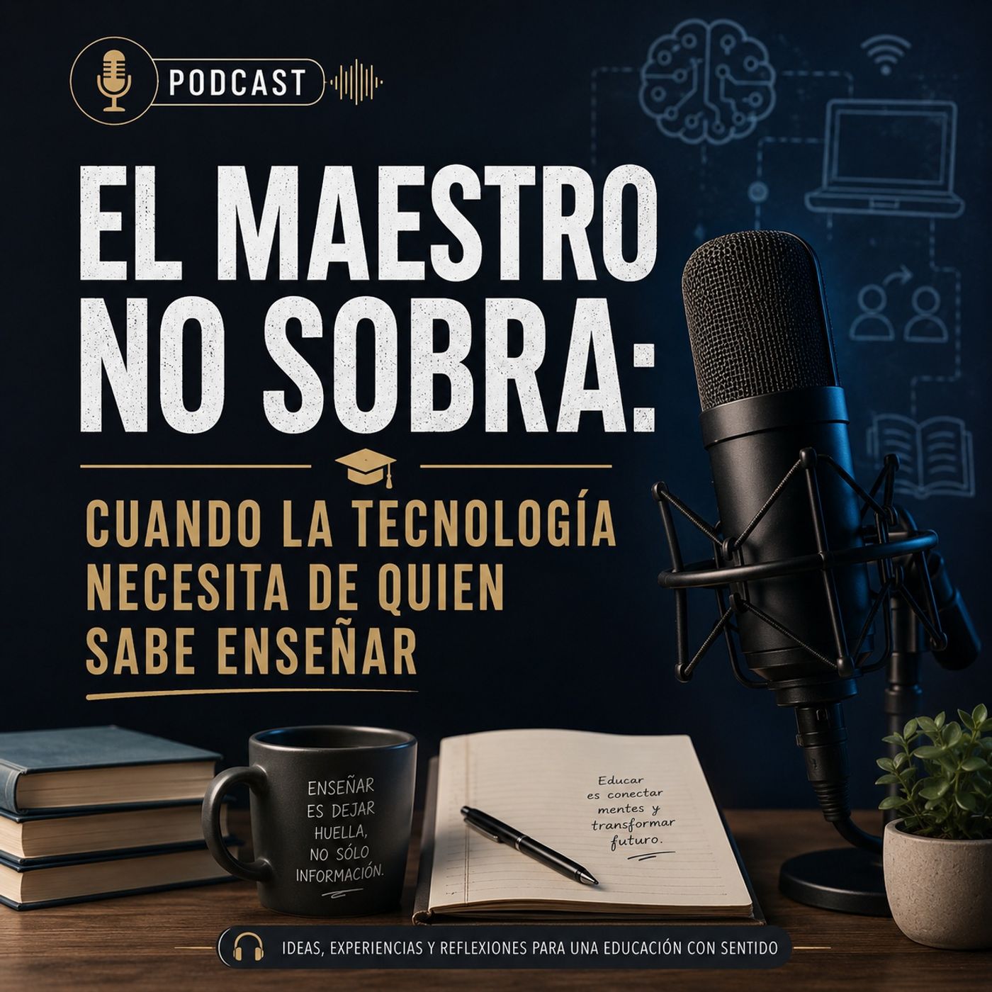 EL MAESTRO NO SOBRA... podcast artwork