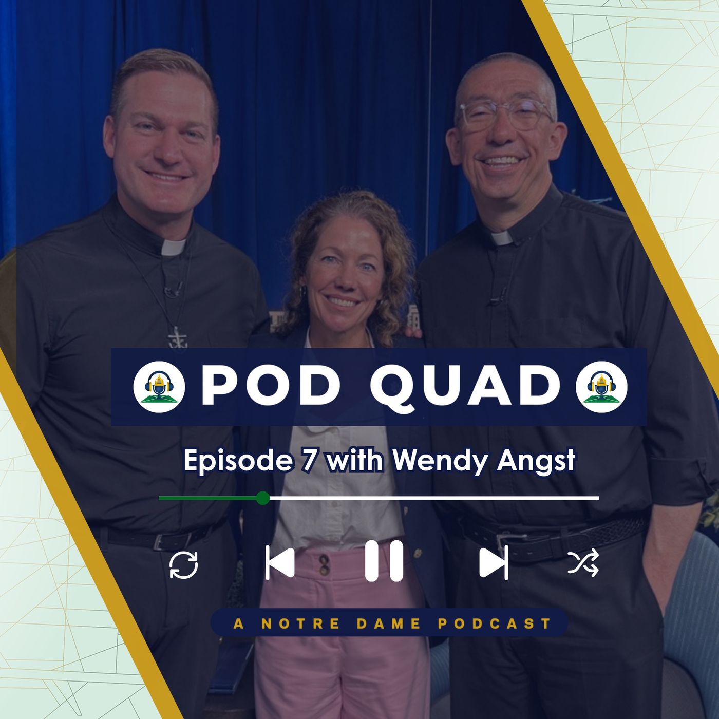 “Bridges Across Borders” with Professor Wendy Angst, Notre Dame’s Mendoza College of Business — Pod Quad cover