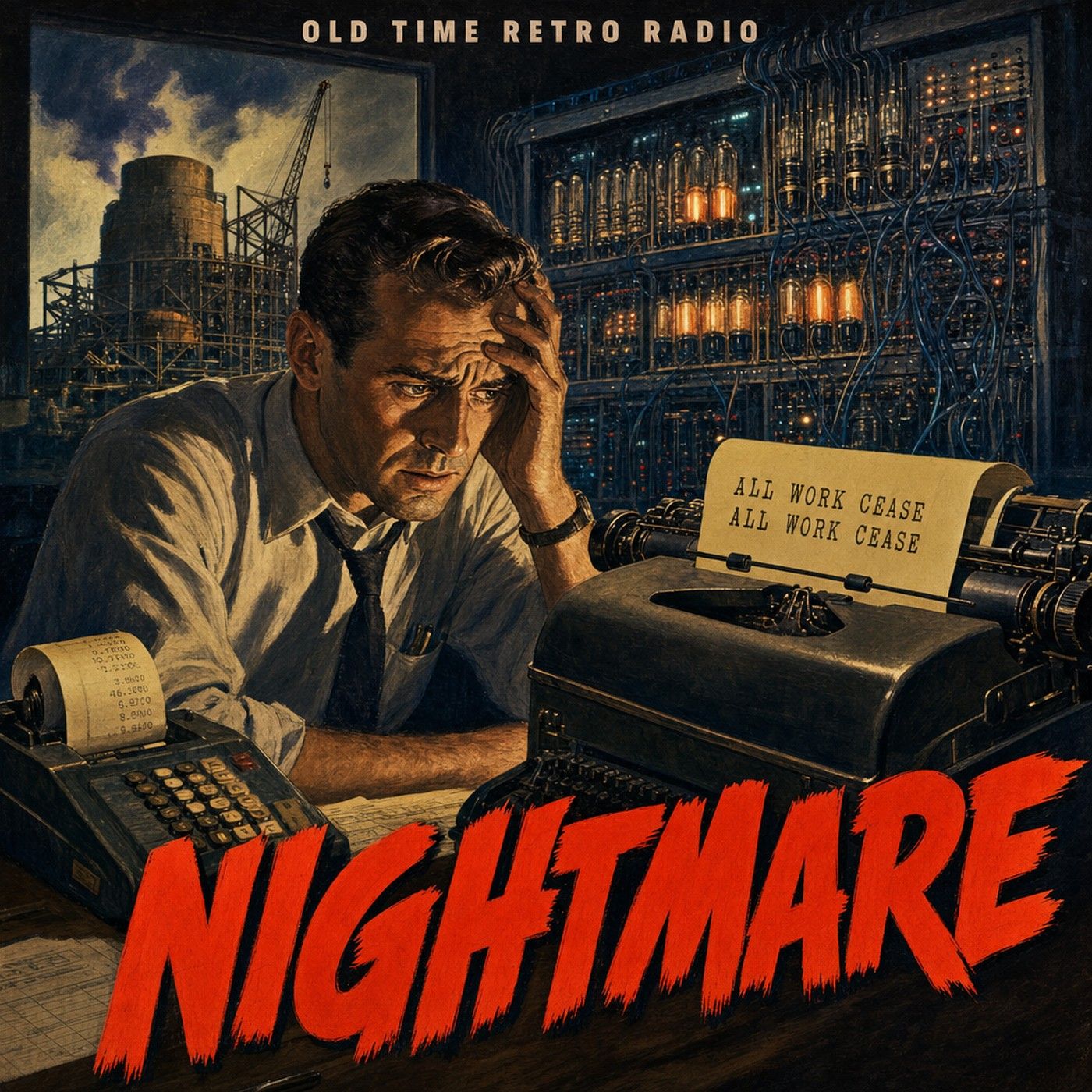 X Minus One - "Nightmare" (Old Time Radio, 1955) episode artwork
