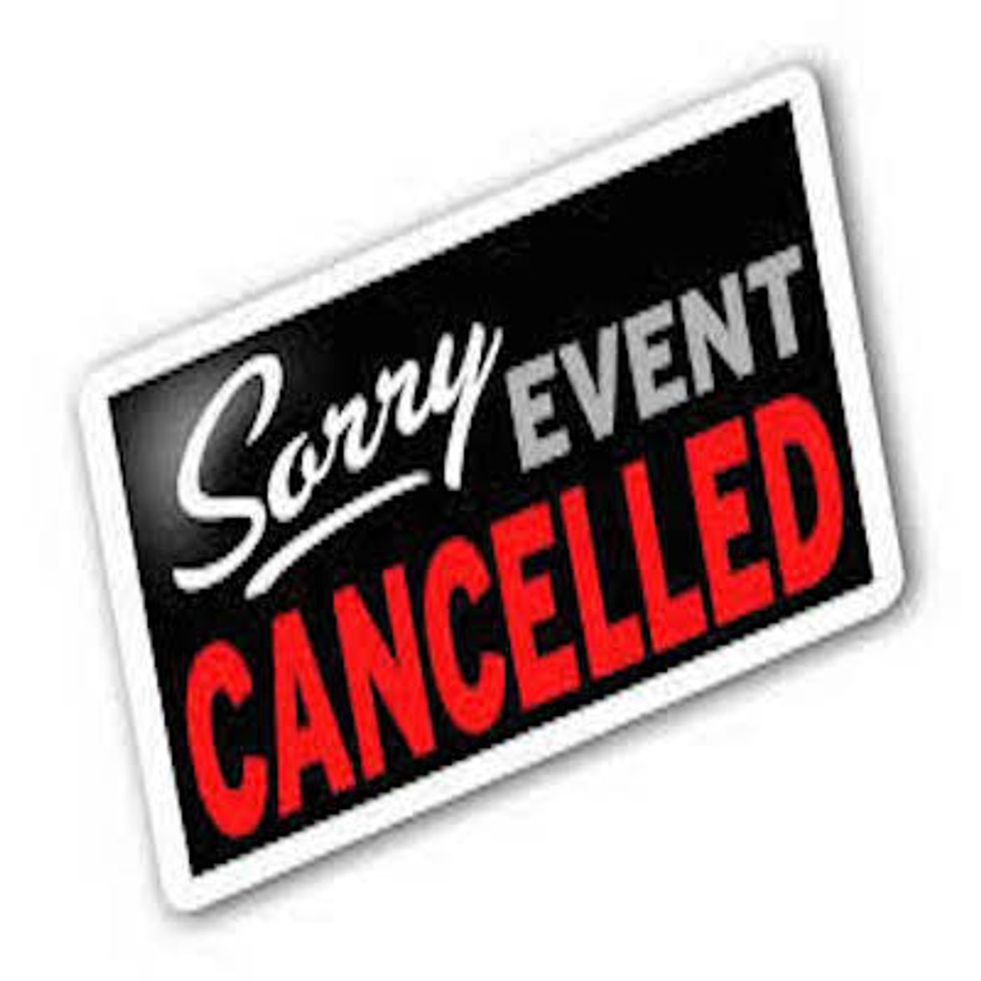 MC'ING CANCELLED