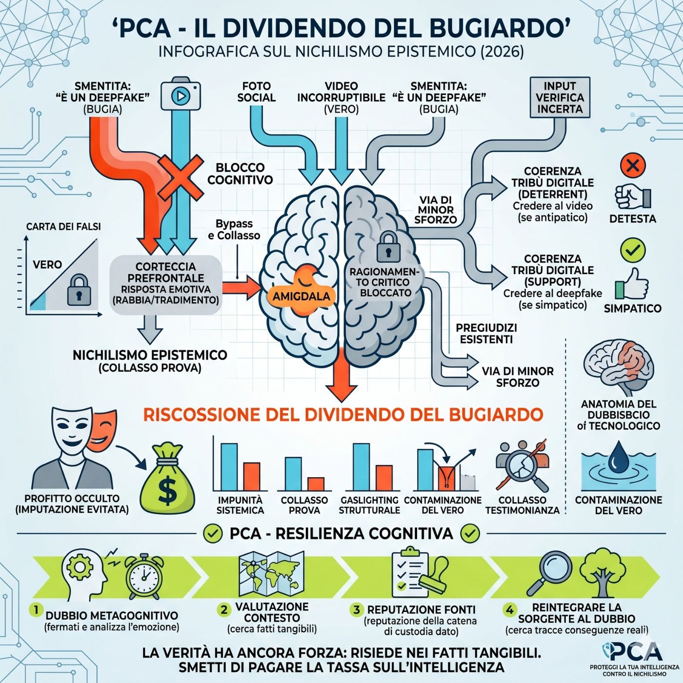 67 | Il dividendo del bugiardo: come i deepfake distruggono la verità
