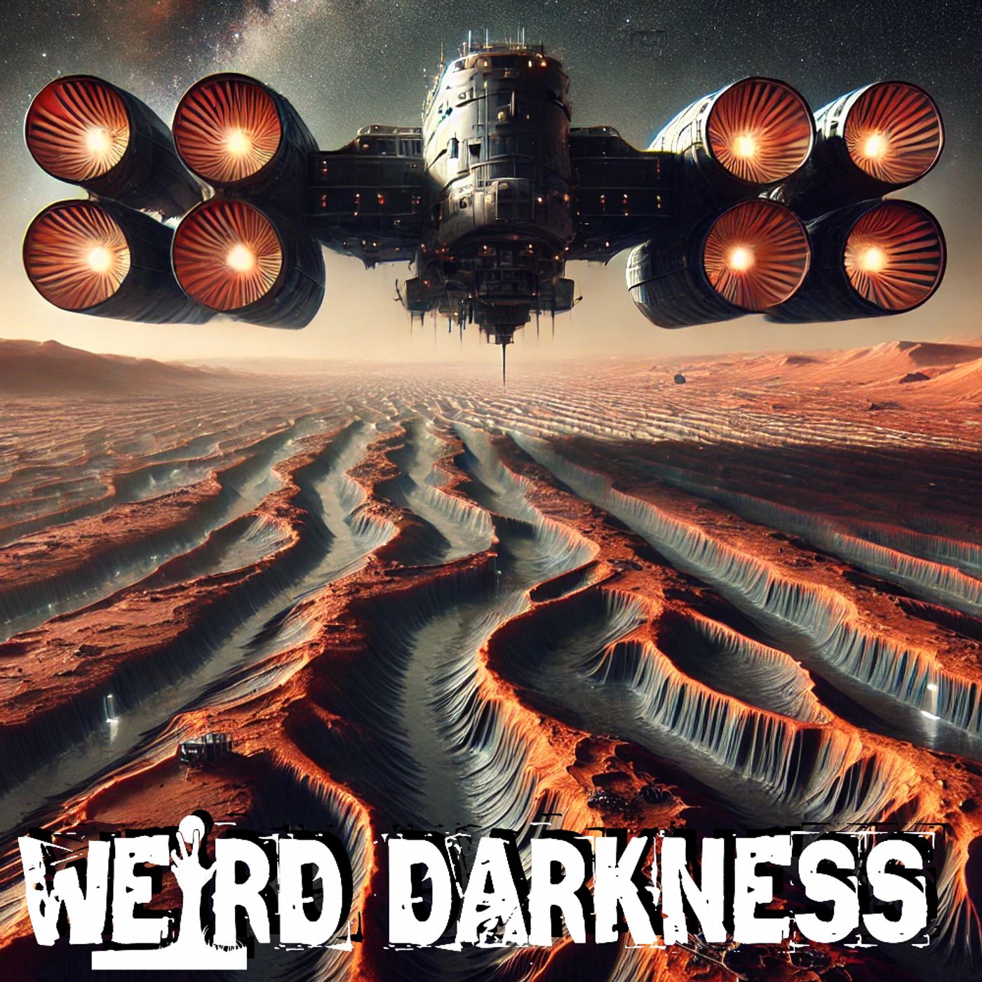 cover of episode (Bonus Episode) “WE’RE CIVILIZED!” by Mark Clifton (Short Sci-Fi Story) #WeirdDarkness