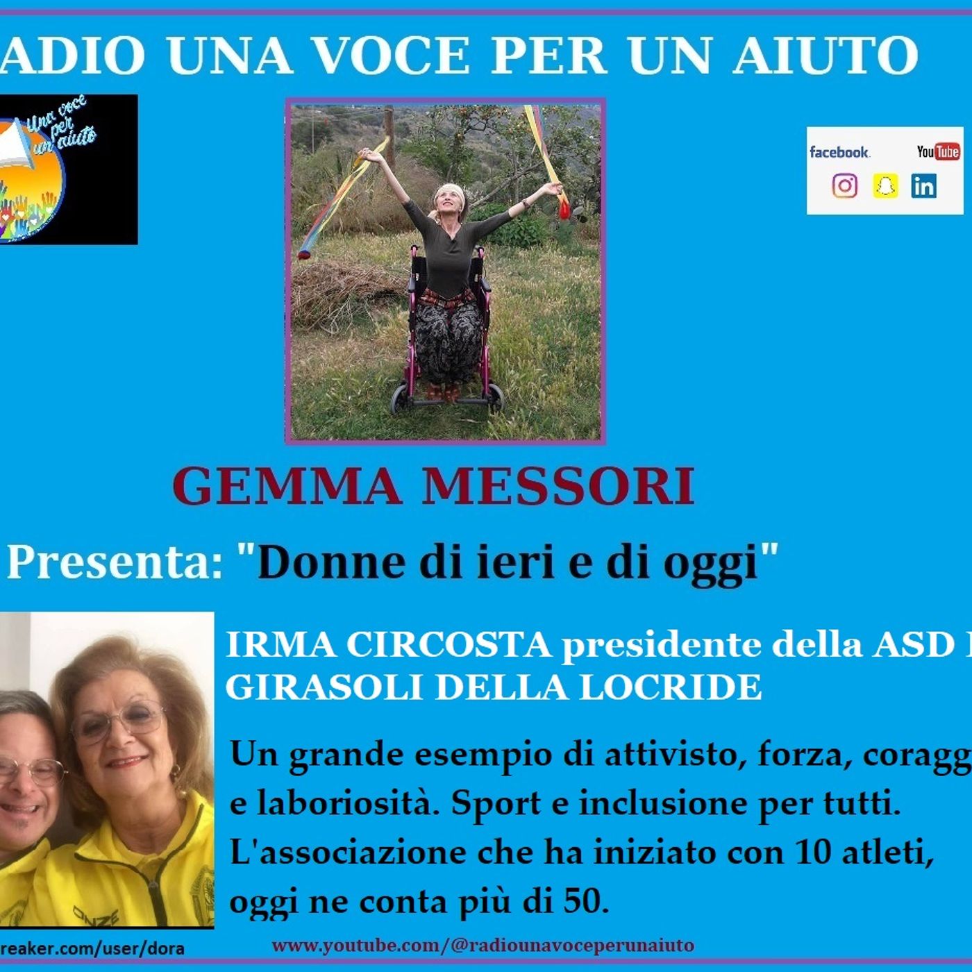 RUBRICA DONNE DI IERI E DI OGGI: I Girasoli della Locride -  Irma Circosta episode artwork