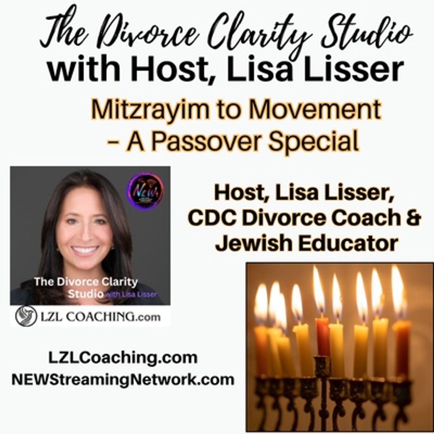 Mitzrayim to Movement – A Passover Special with Lisa Lisser episode artwork