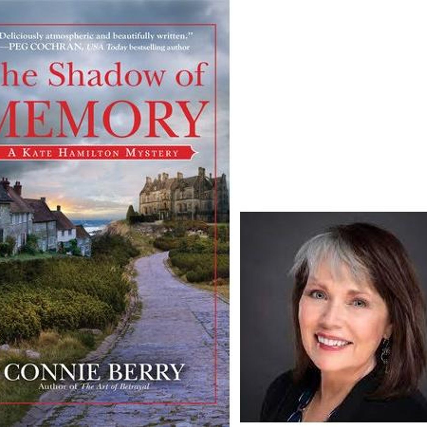 Author Connie Berry discusses THE SHADOW OF MEMORY on #ConversationsLIVE episode artwork