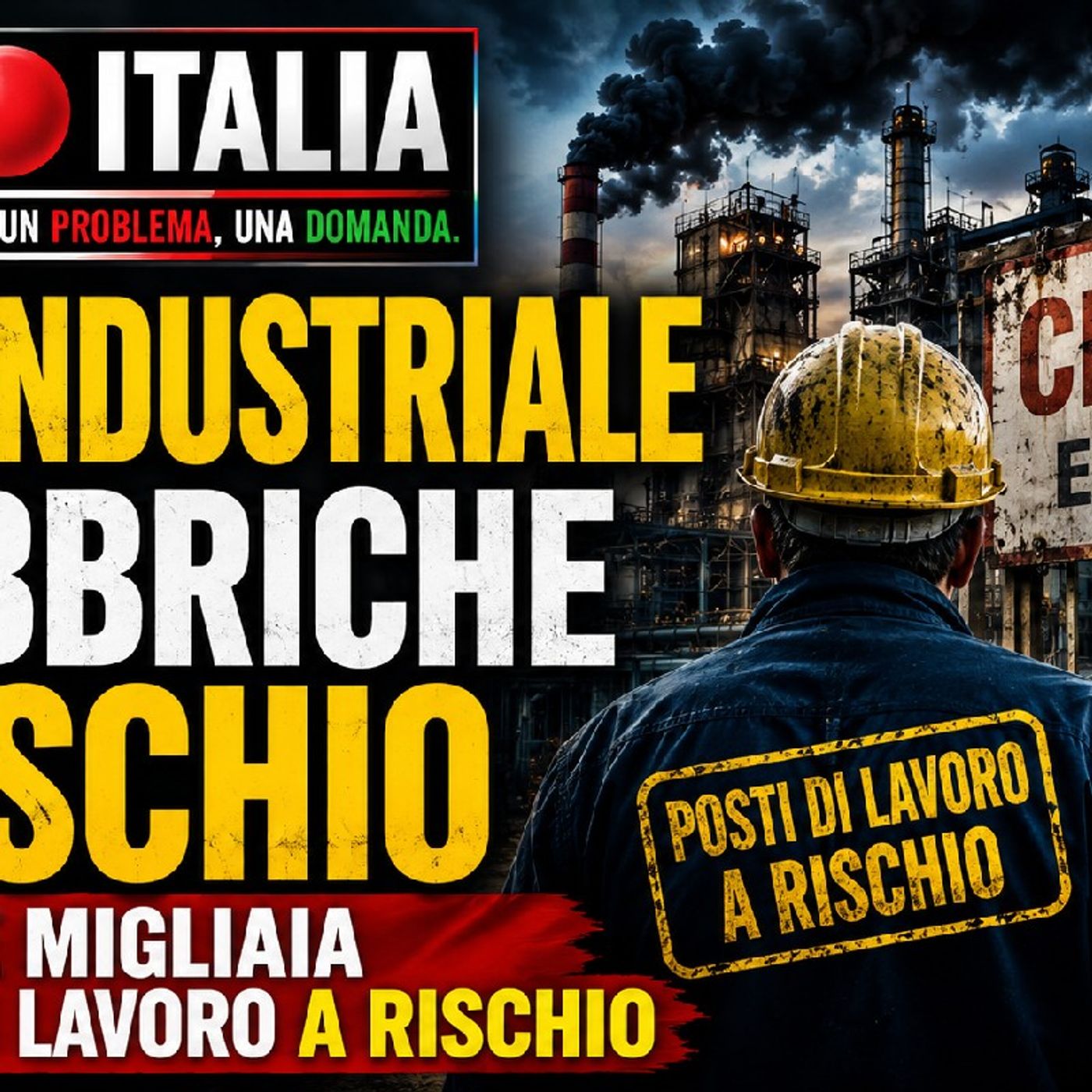 🇮🇹 PUNT🔴 ITALIA: crisi INDUSTRIALE e fabbriche a rischio, ESUBERI e migliaia di posti di lavoro a RISCHIO episode artwork