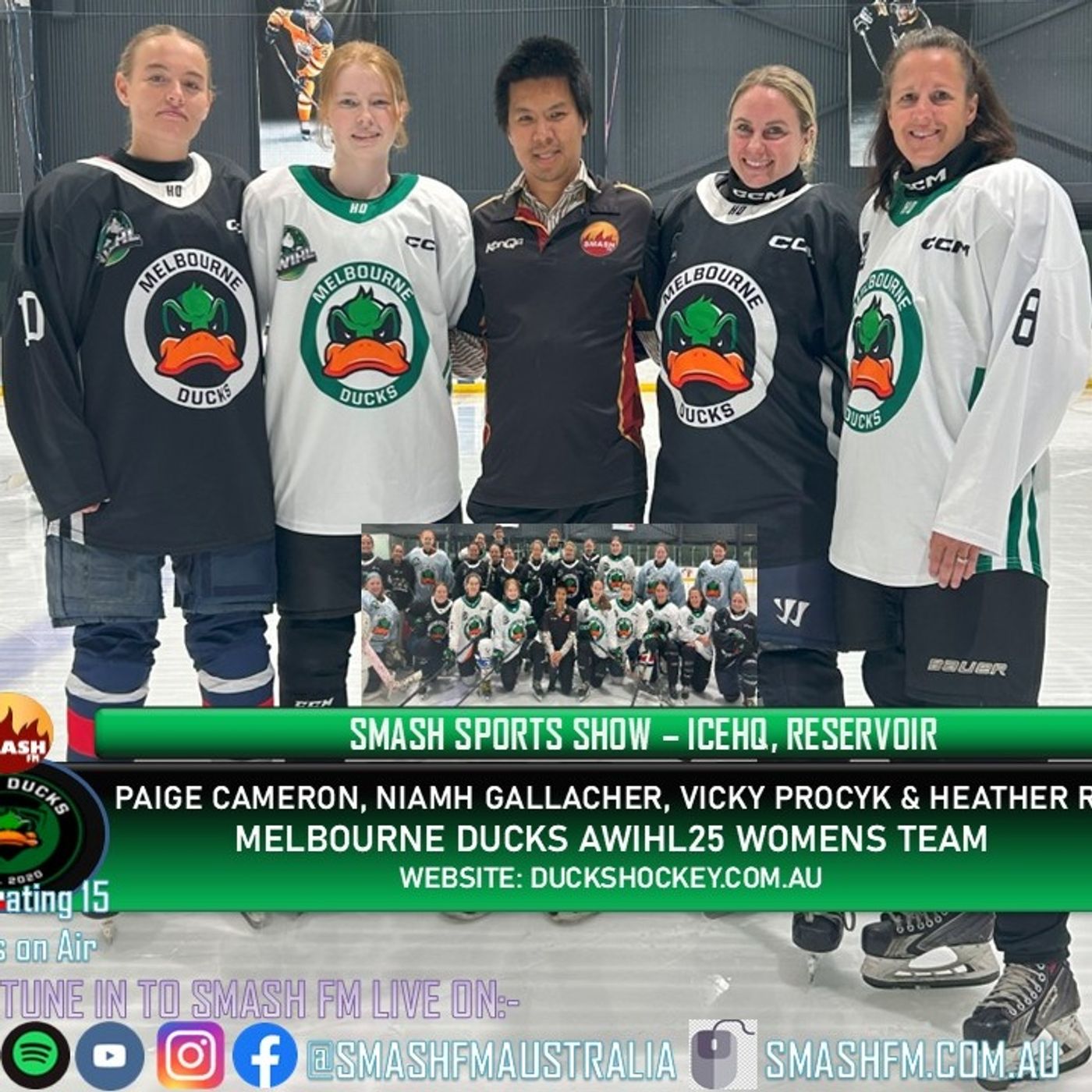 SSS15THYR: Melbourne Ducks AWIHL25 Womens Interviews 040225