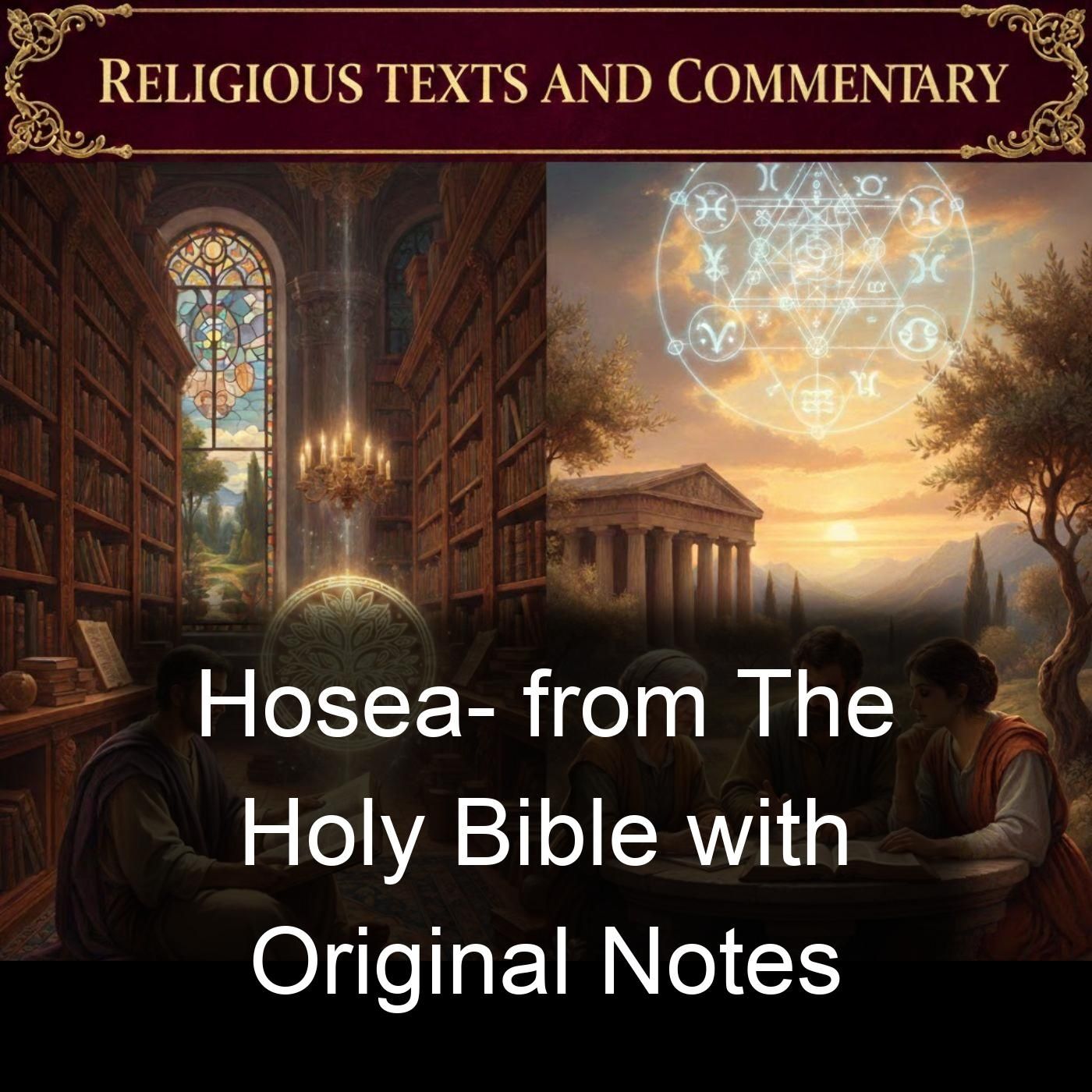 Hosea- from The Holy Bible with Original Notes cover art