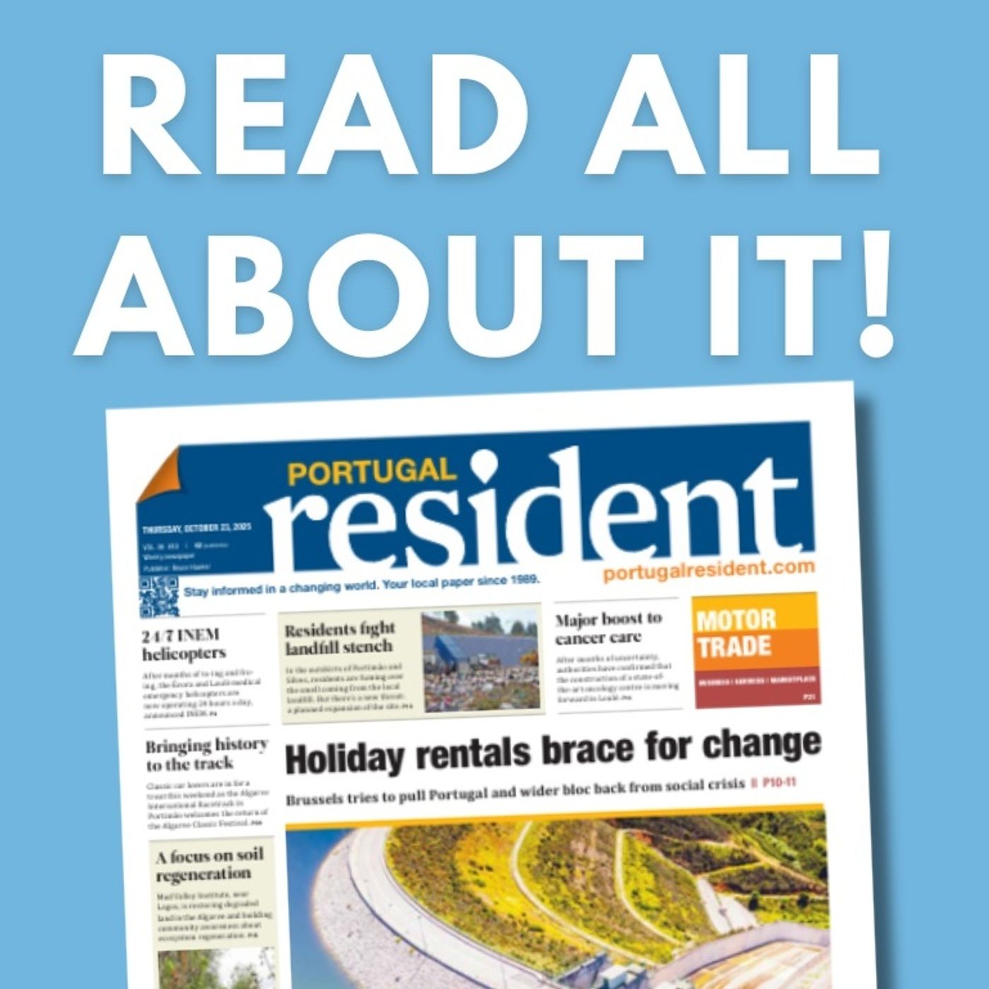 Read All About It! Portuguese Headlines & Chat on Good Morning Portugal!