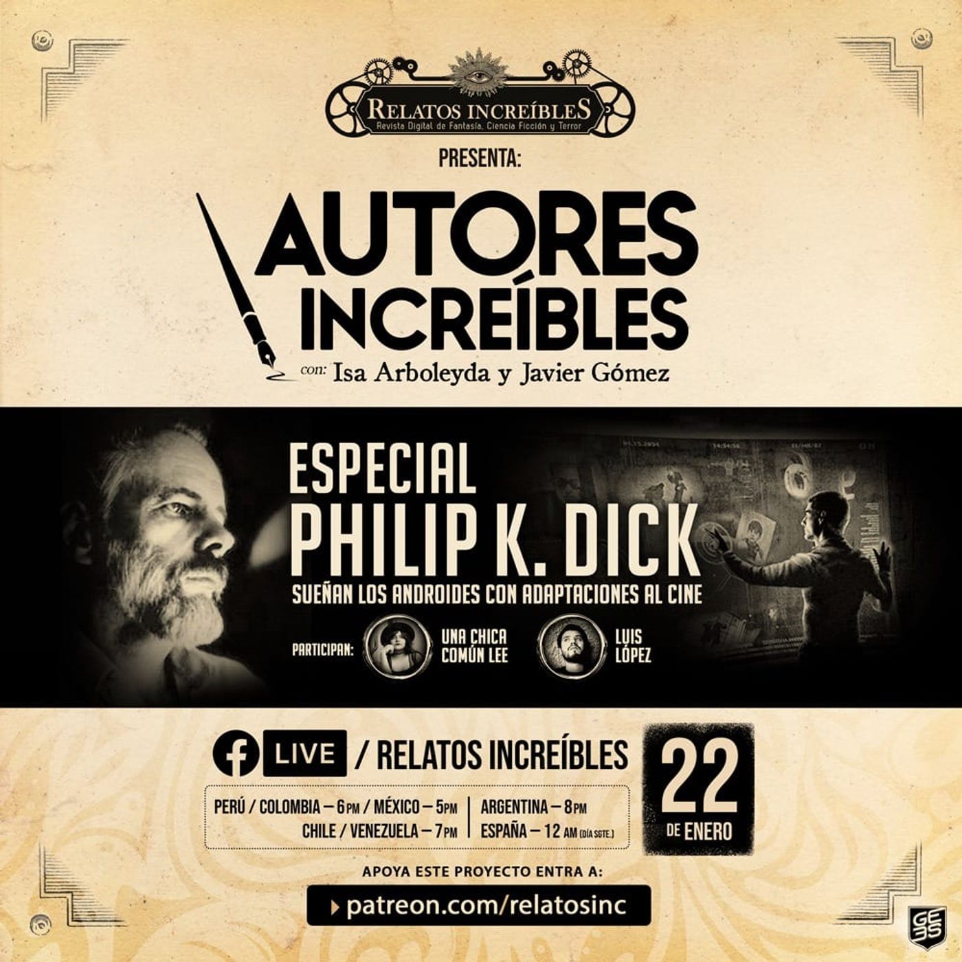 Autores Increíbles