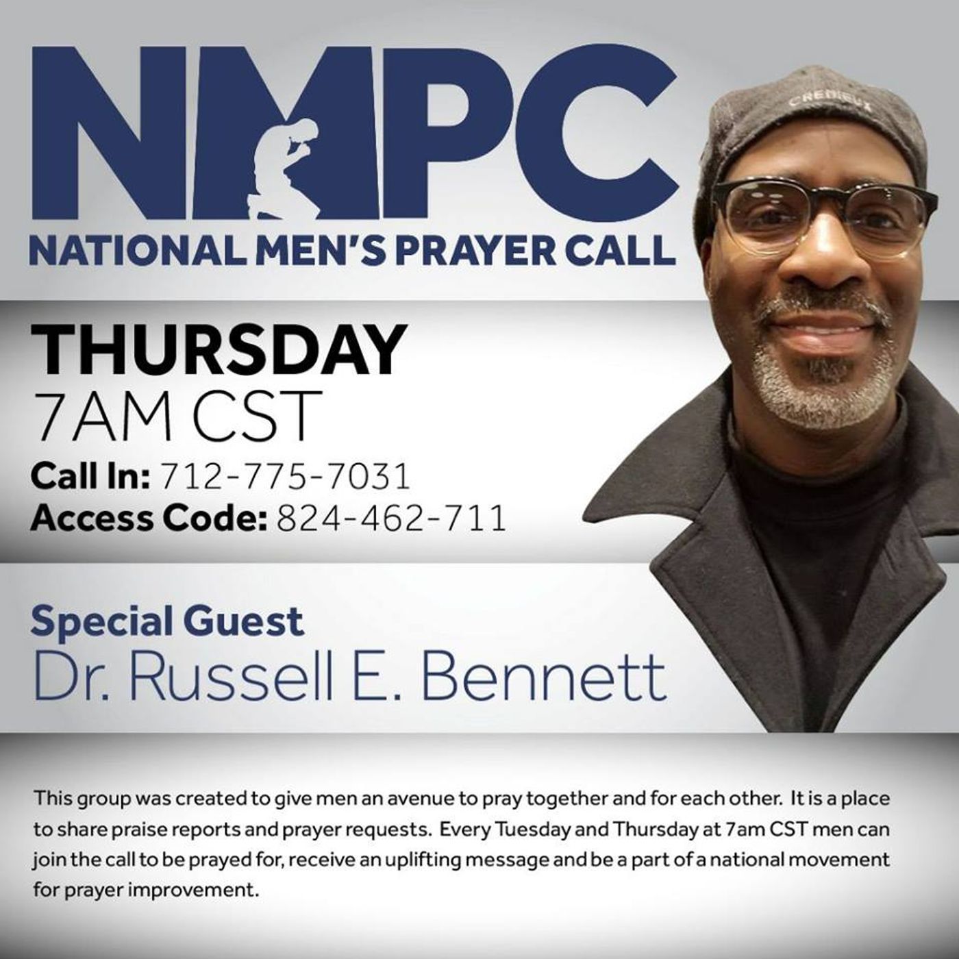 Dr. Russell Bennett:  Men of Purpose Pressing toward the Mark!
