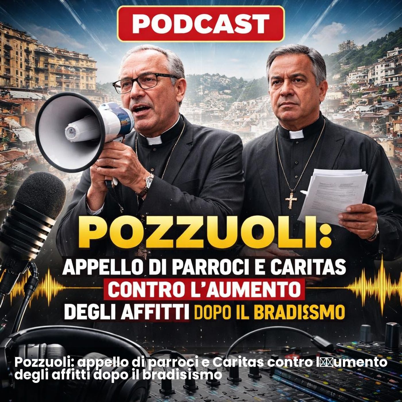 Pozzuoli: appello di parroci e Caritas contro l’aumento degli affitti dopo il bradisismo episode artwork