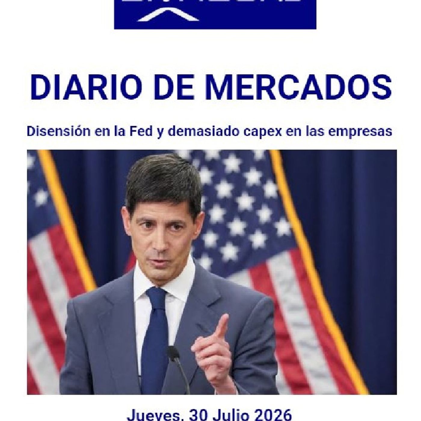 PODCAST en abierto DIARIO DE MERCADOS Jueves 30 Julio 2026 episode artwork