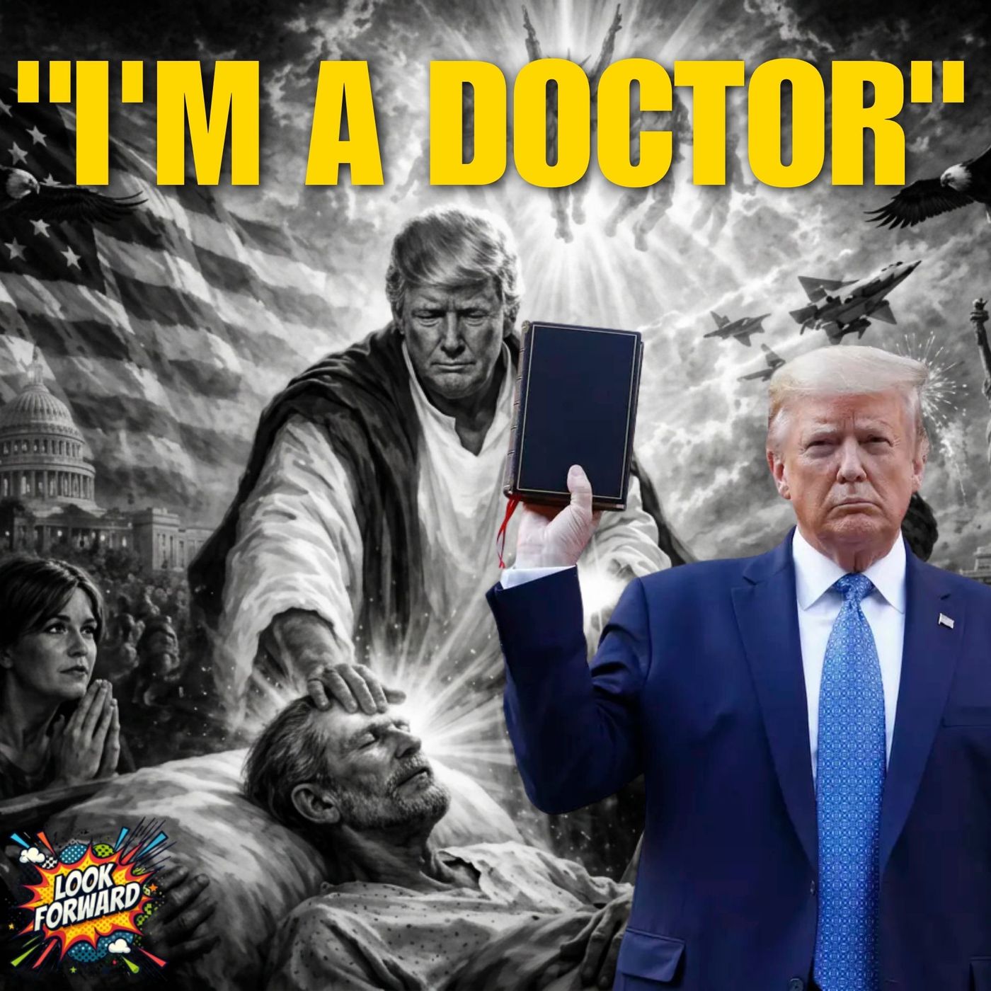 Trump's Jesus Image and War with Pope, Victor Orban's Loss, JD Vance's Likely Future