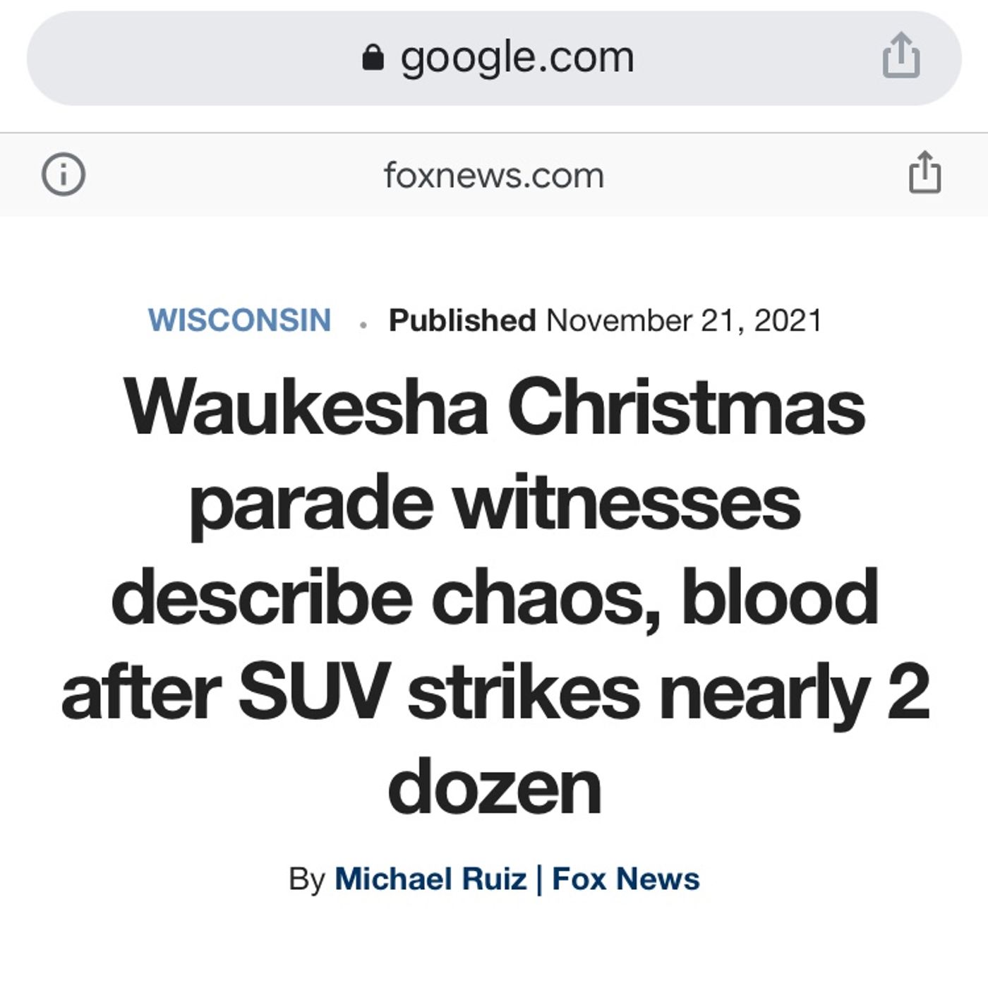 The Waukesha Wisconsin Incident is a retaliation for the Kyle Rittenhouse verdict episode artwork