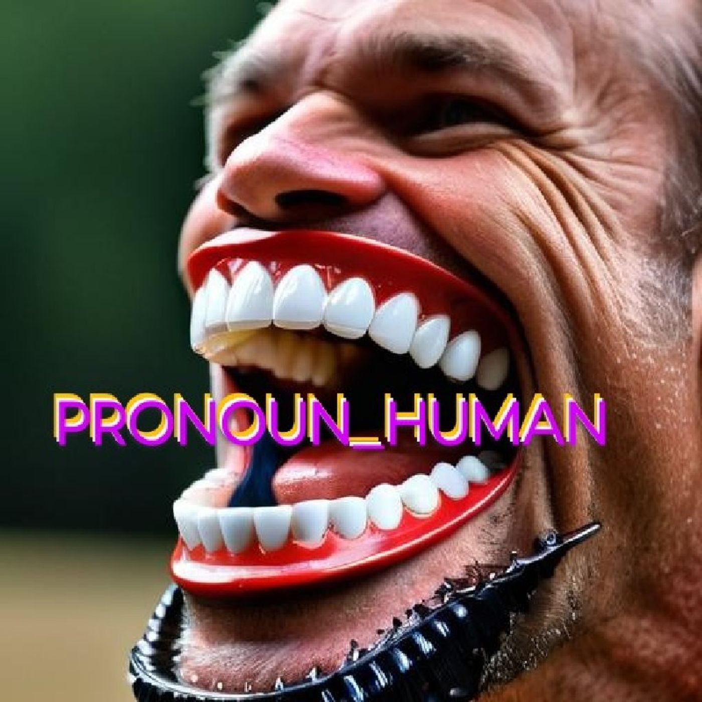 PRONOUN_HUMAN #17 (POSITIVE INFECTION!, GASLIGHT PANCAKES AND MYSTERY CORN) episode artwork
