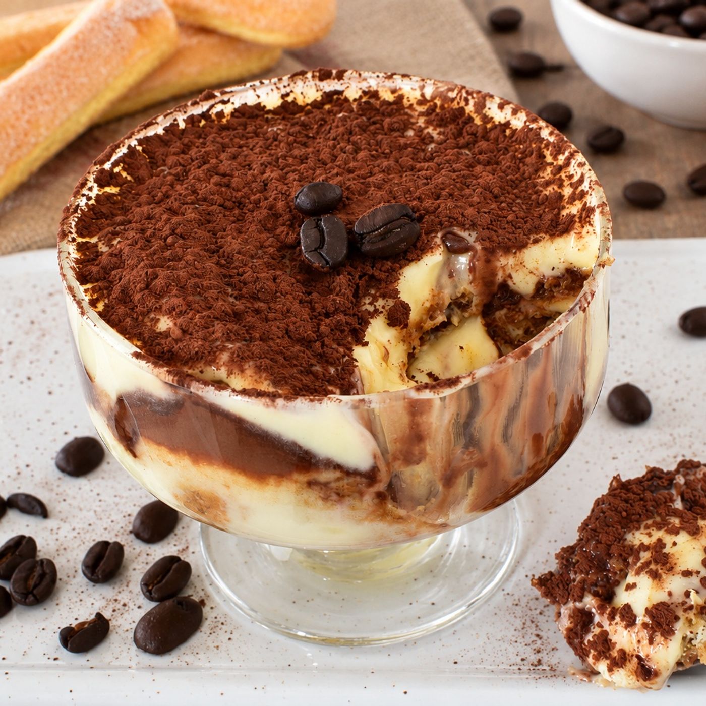 Tiramisù con Nutella al Bicchiere