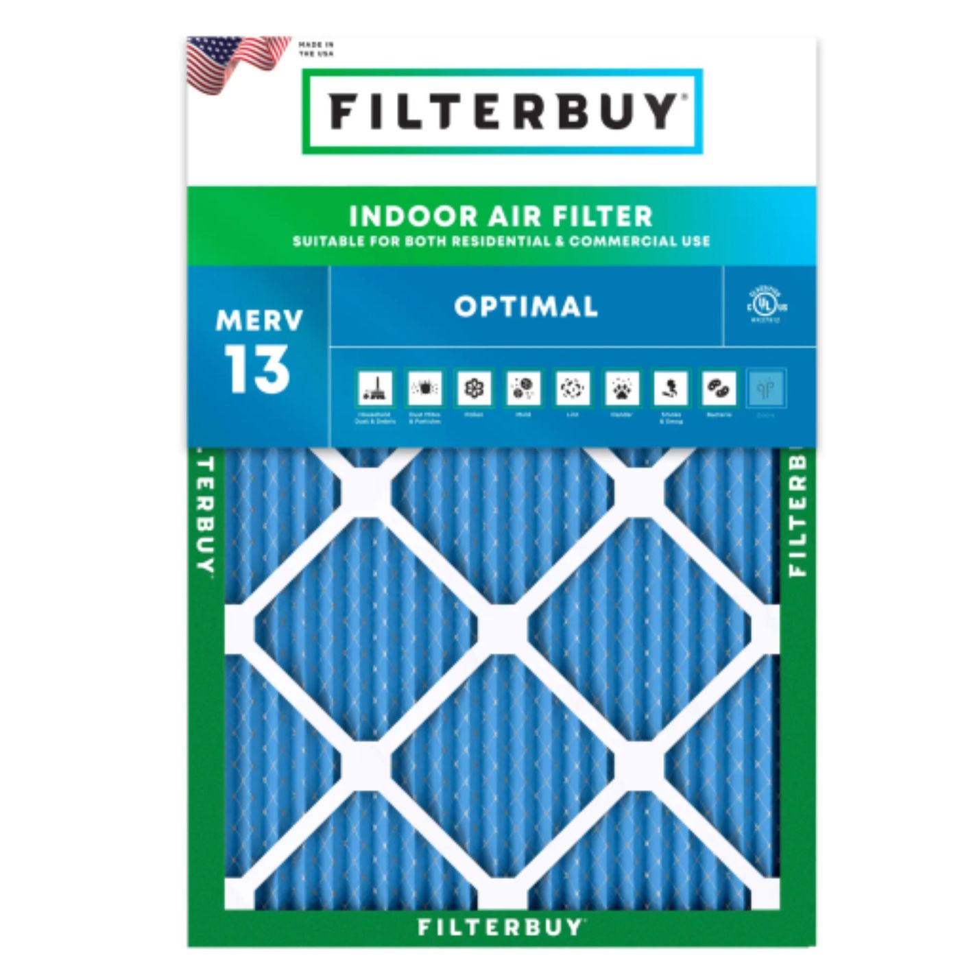 Best MERV 13 17.25x23.25x1 Furnace & HVAC Air Conditioner Filters