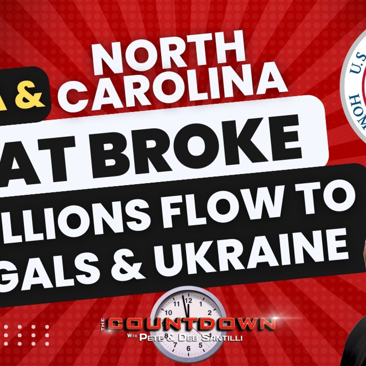 FEMA & NO. CAROLINA “BROKE” AS BILLIONS FLOW TO ILLEGALS & UKRAINE [PETE SANTILLI SHOW #4252-8AM] episode artwork