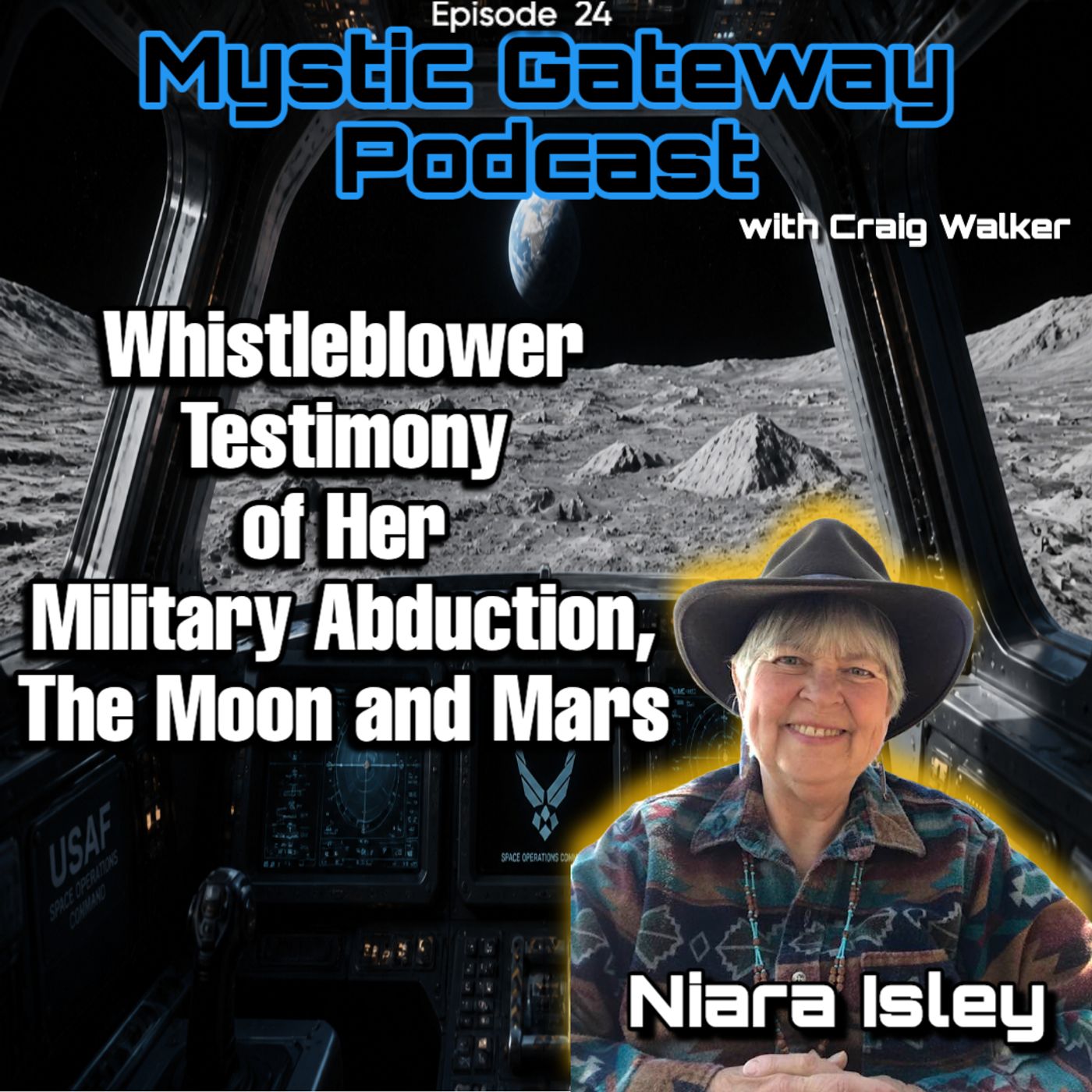 Whistleblower Testimony of Her Military Abduction, The Moon and Mars with Niara Isley episode artwork