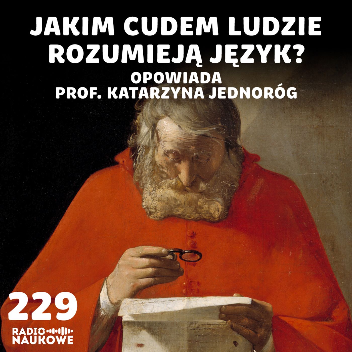 #229 Rozumienie języka – jak kultura wykorzystała i zmieniła ludzkie mózgi | prof. Katarzyna Jednoróg
