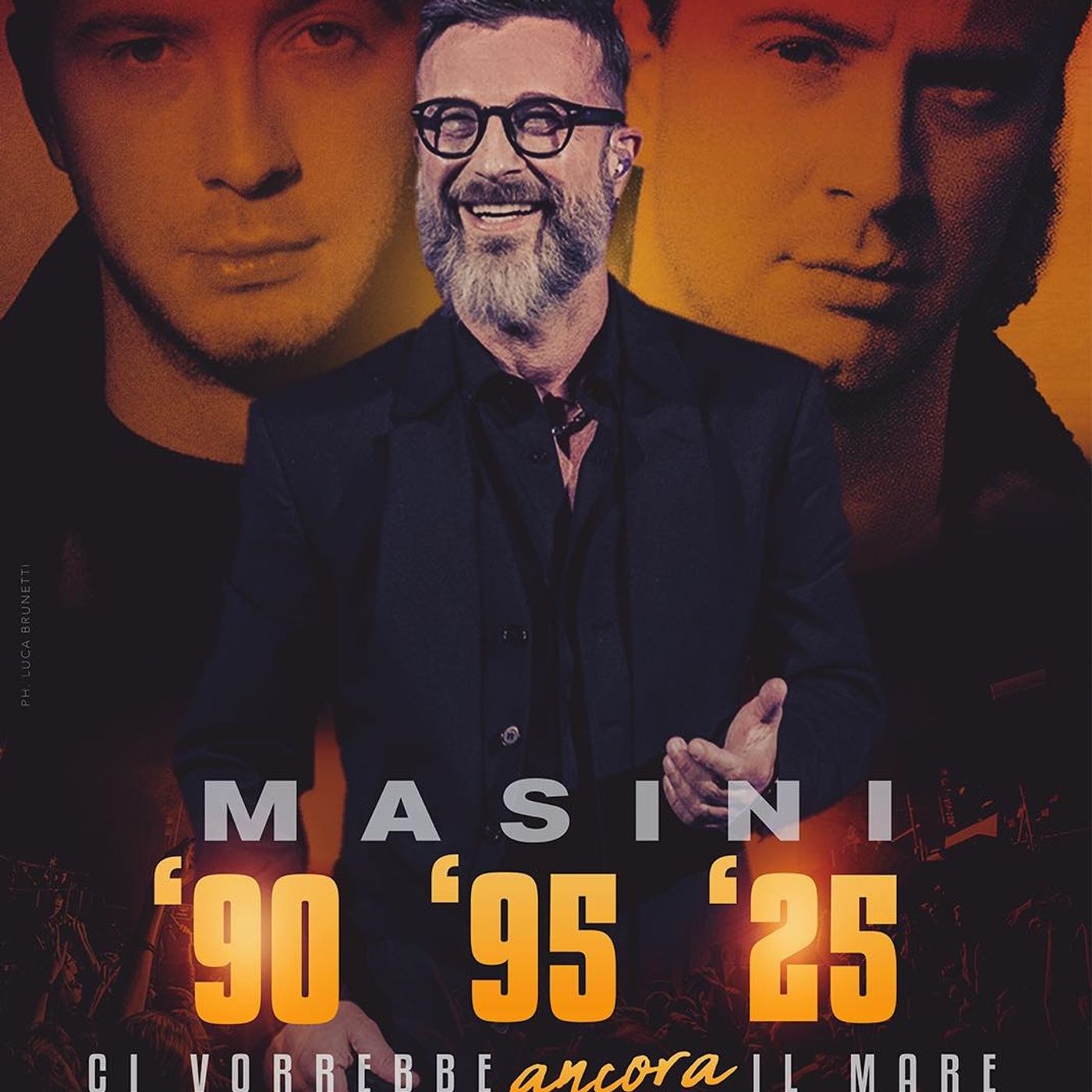 Marco Masini, per i 35 anni di carriera, porta in tour i suoi gloriosi anni '90 e il suo presente nella musica italiana.