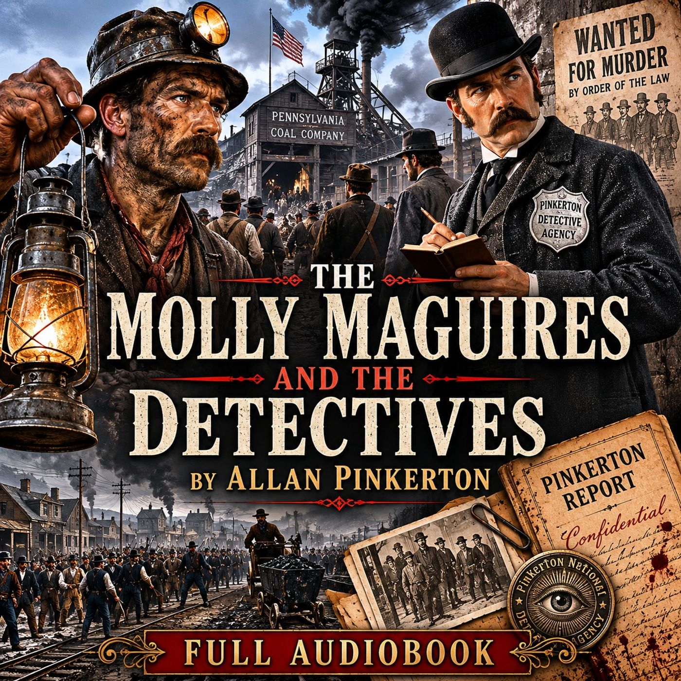 The Molly Maguires and the Detectives by Allan Pinkerton | True Crime & American History Audiobook Part 1 episode artwork