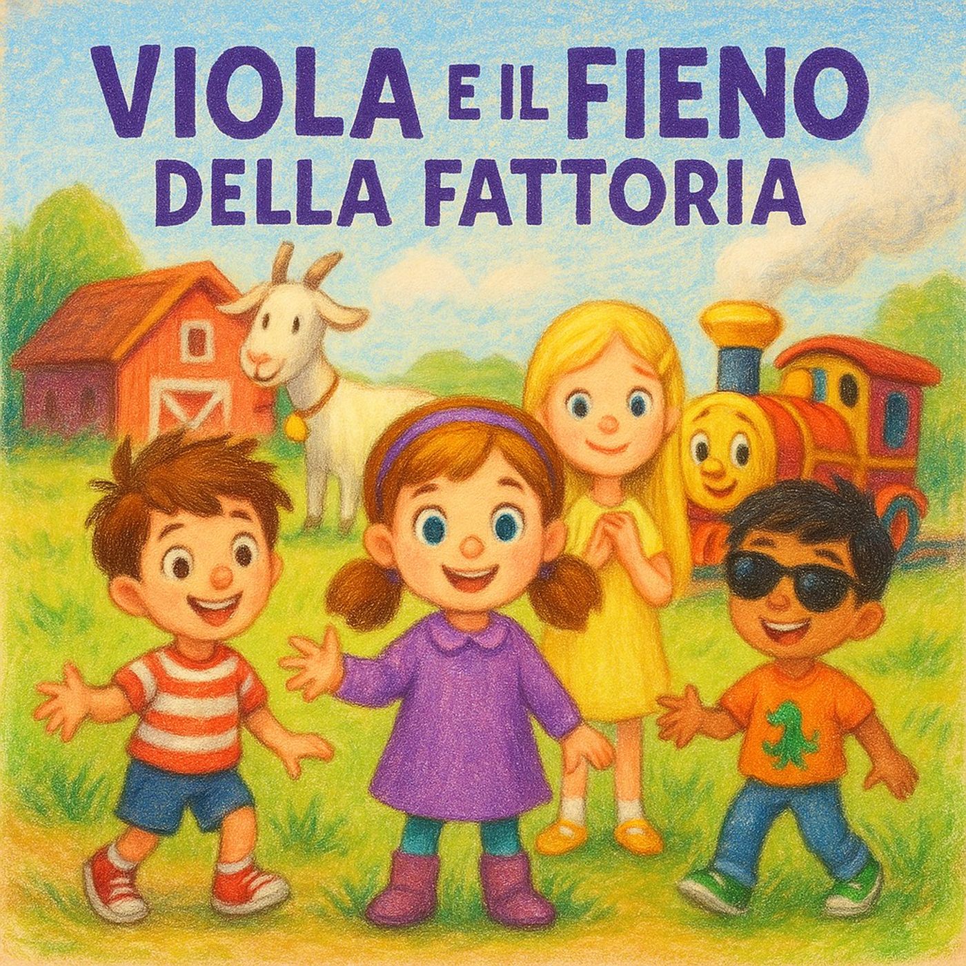 Viola e il Fieno della Fattoria