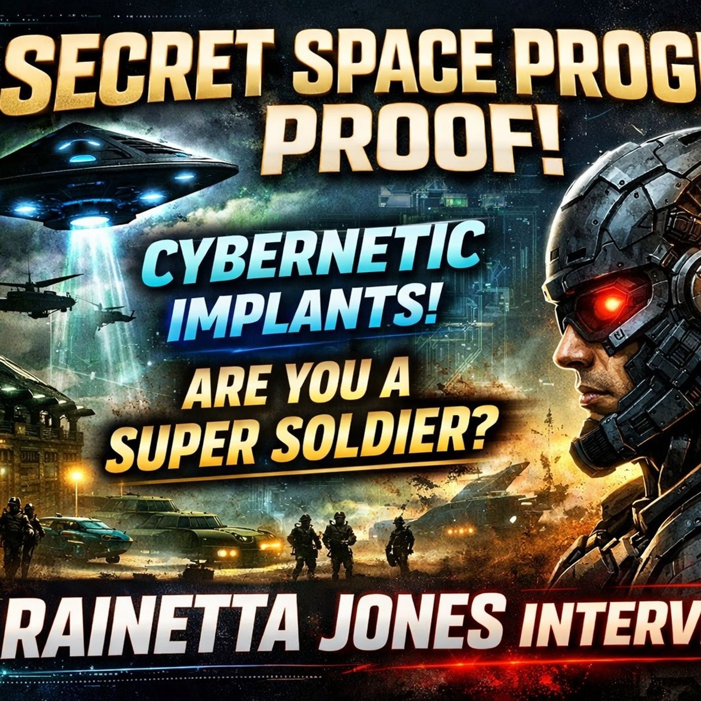 Proving Secret Space Program, Cybernetics, Super Soldier - Rainetta Jones - Typical Skeptic Archives