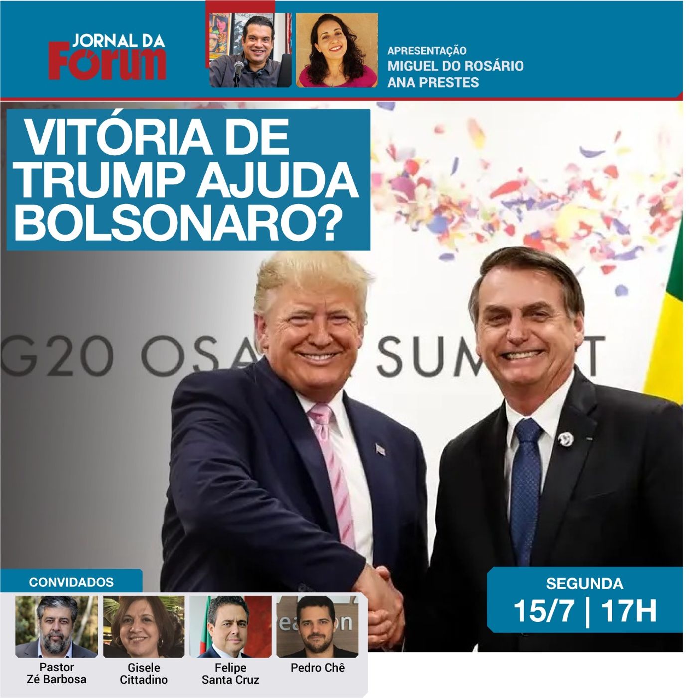 Atentado muda o jogo nos EUA | Vitória de Trump ajuda Bolsonaro? | Lula perde paciência com Milei episode artwork