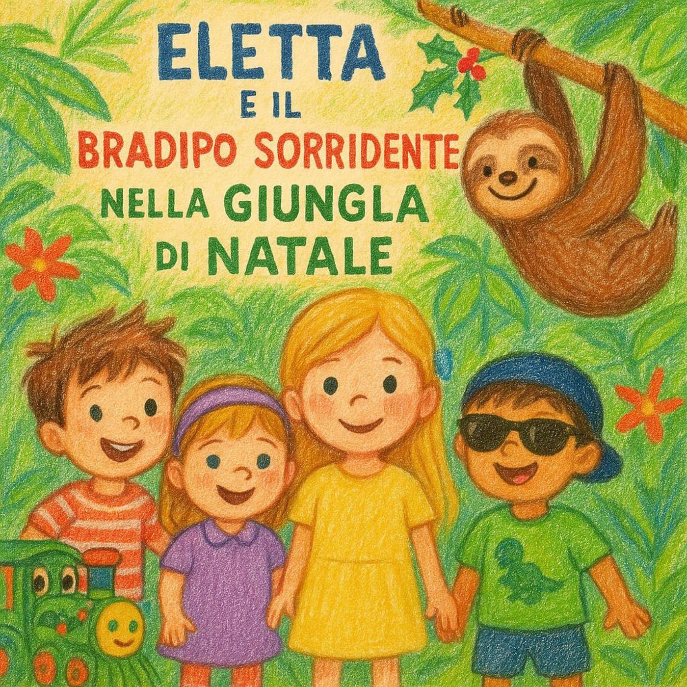 Eletta e il Bradipo Sorridente nella Giungla di Natale