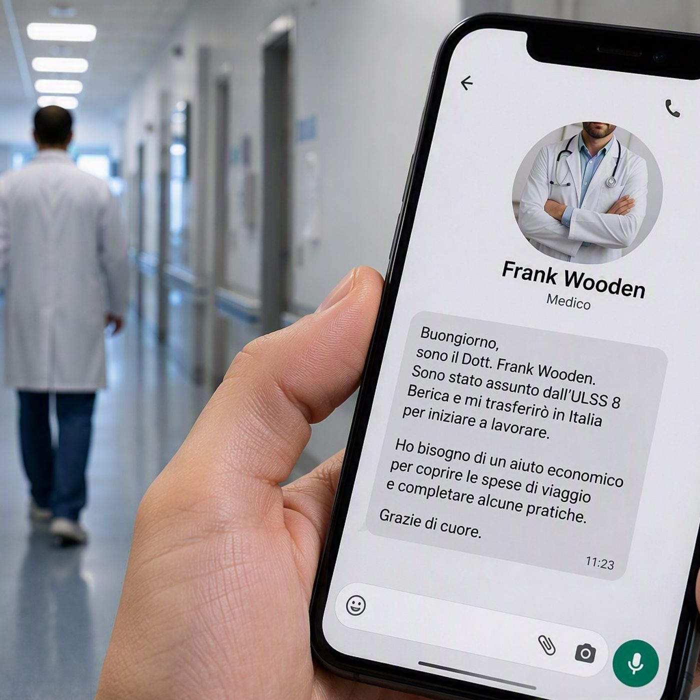 Si fingeva medico assunto dall’Ulss: sui social chiedeva soldi per venire in Italia episode artwork