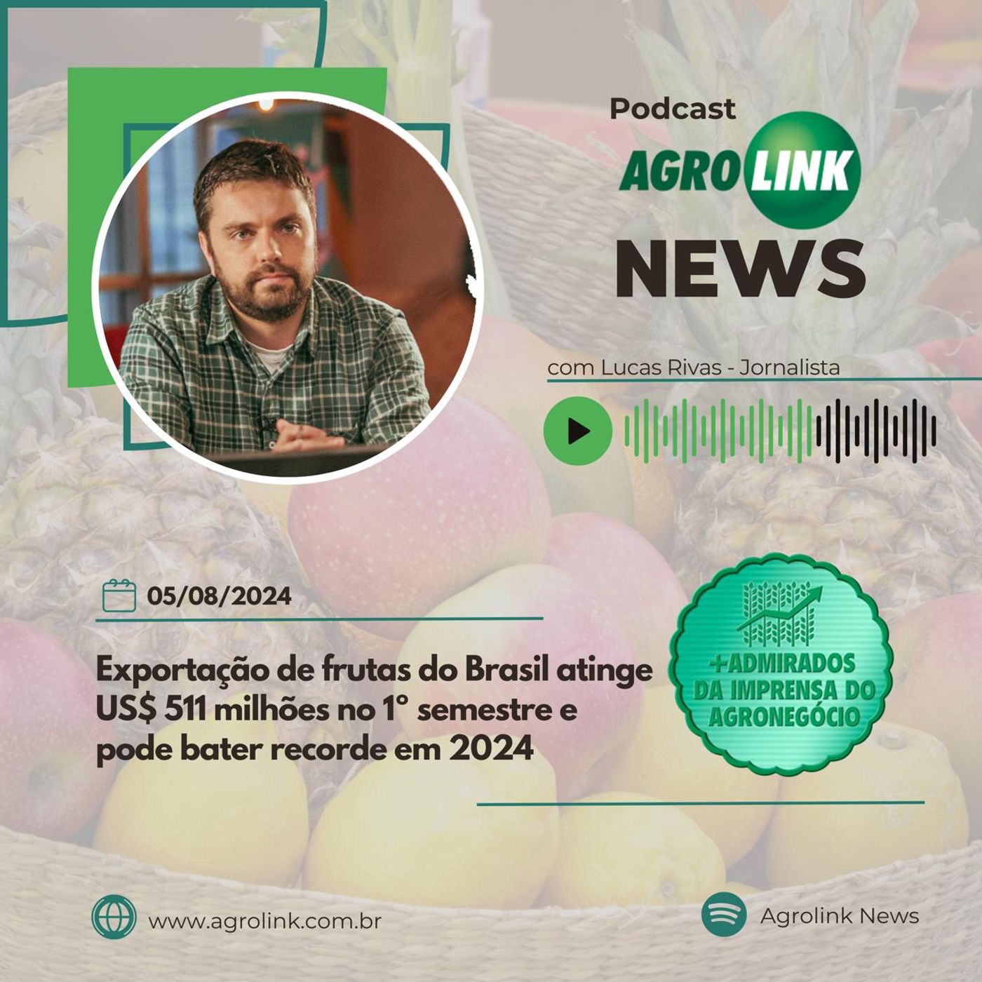 Brasil bate recorde de abertura de novos mercados para o agro episode artwork