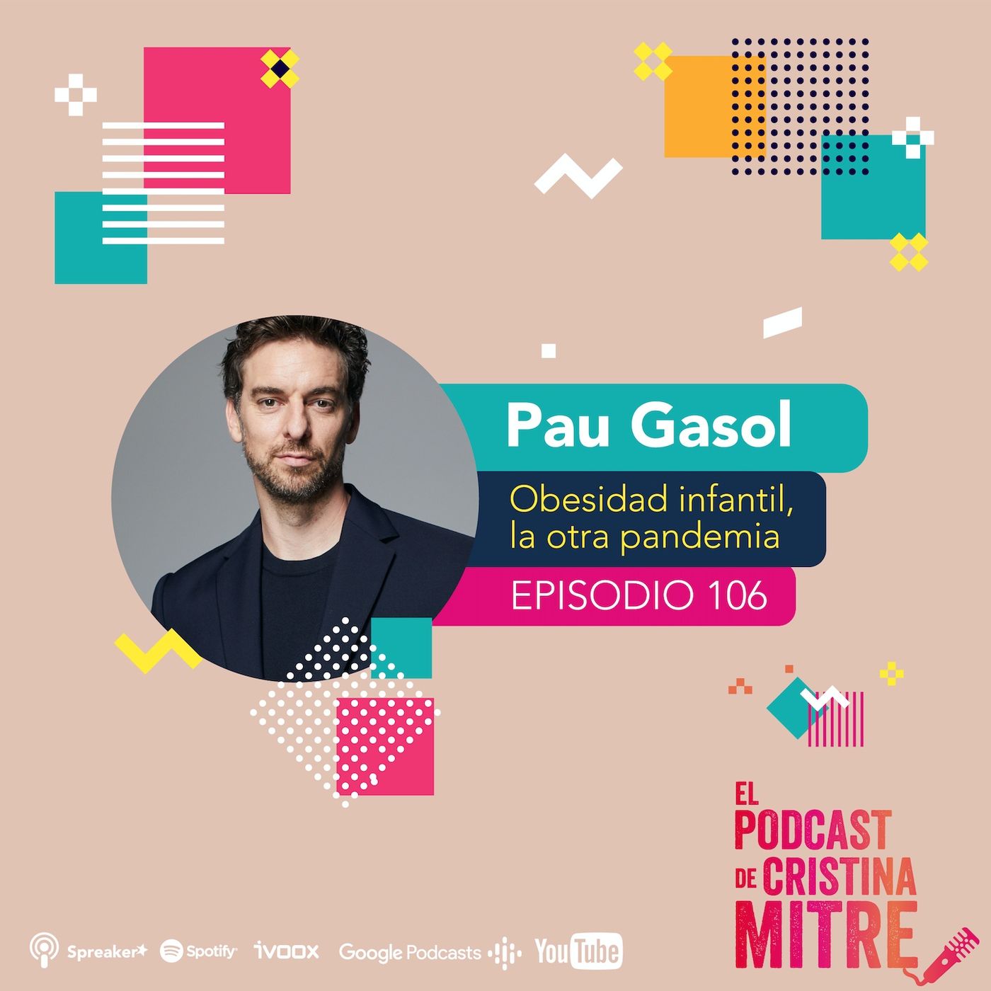 Obesidad infantil, la otra pandemia con Pau Gasol y el Dr. Santi F. Gómez
