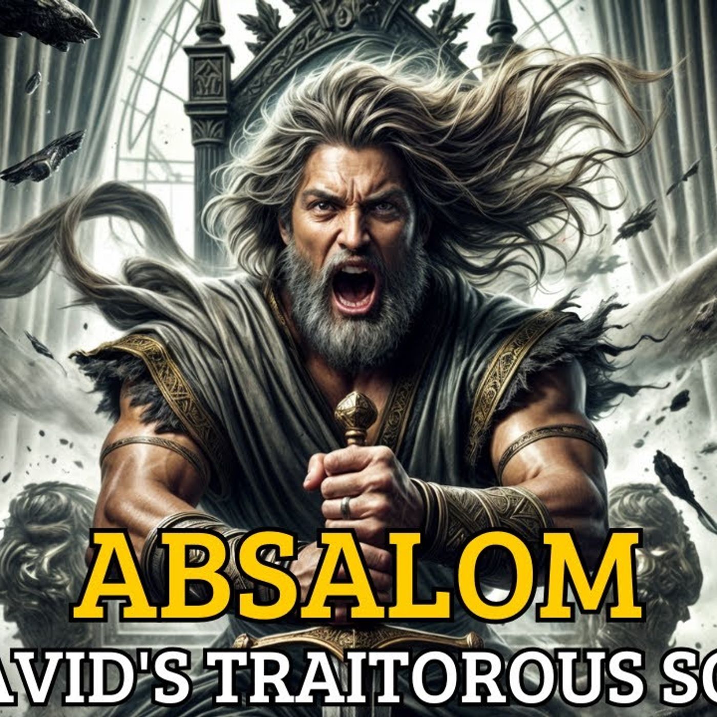 Absalom – The Rebellious Son Who Defied King David and Stole His Throne _ Bible Stories episode artwork