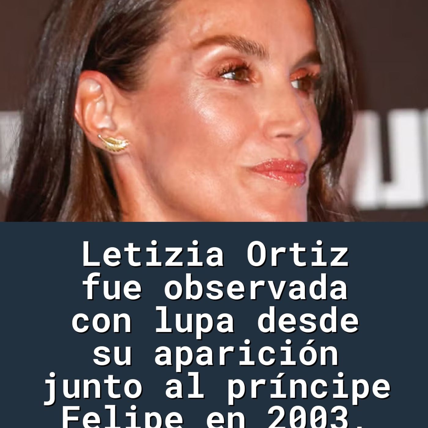 Letizia Ortiz fue observada con lupa desde su aparición junto al príncipe Felipe en 2003,
